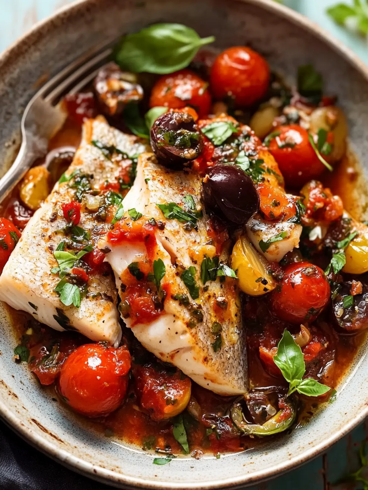 Savory Fish Puttanesca for a Homemade Dinner Delight 2 Fish Puttanesca