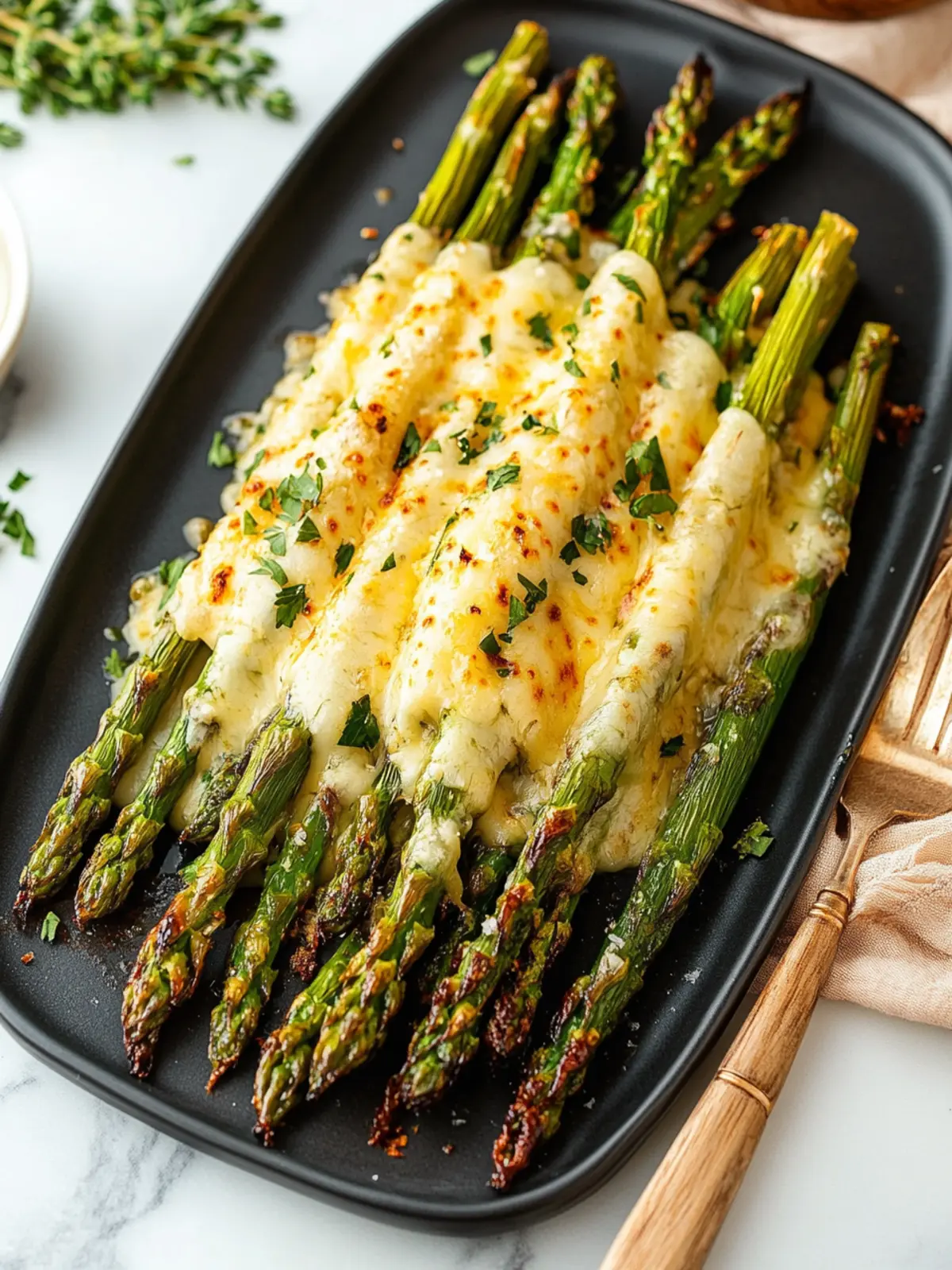 Cheesy Garlic Roasted Asparagus for Easy Weeknight Feasts 3 Cheesy Garlic Roasted Asparagus