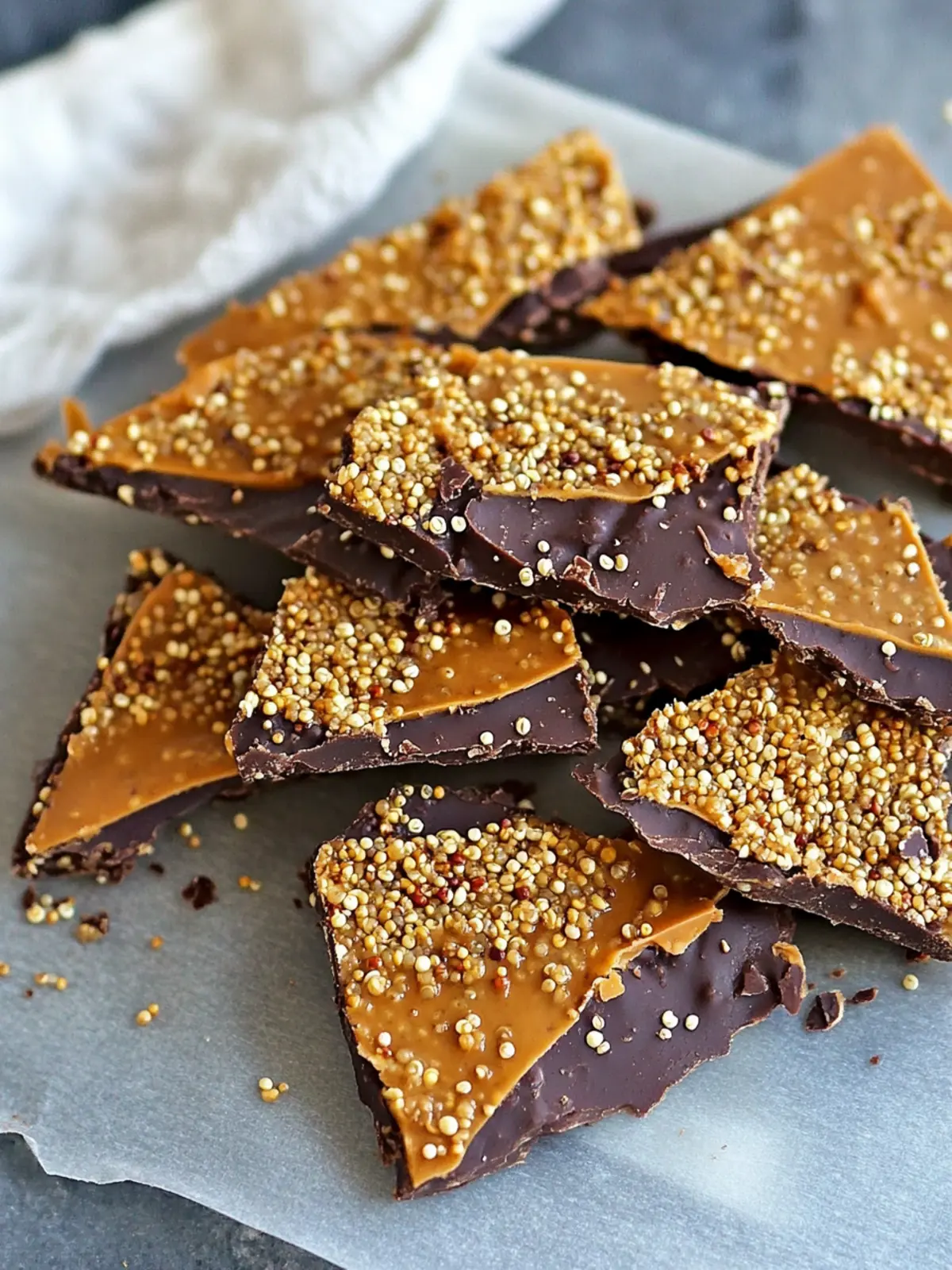Delicious Peanut Butter Quinoa Bark for Guilt-Free Snacking 2 Peanut Butter Quinoa Bark