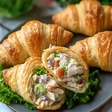 Irresistible Chicken Salad Crescent Rolls for Spring Gatherings 9 Chicken Salad Crescent Rolls