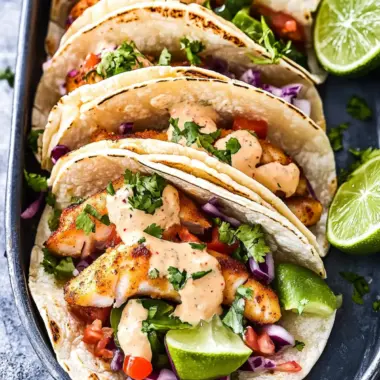 Crispy Baja Fish Tacos with Zesty Chipotle Mayo Delight 9 Baja Fish Tacos