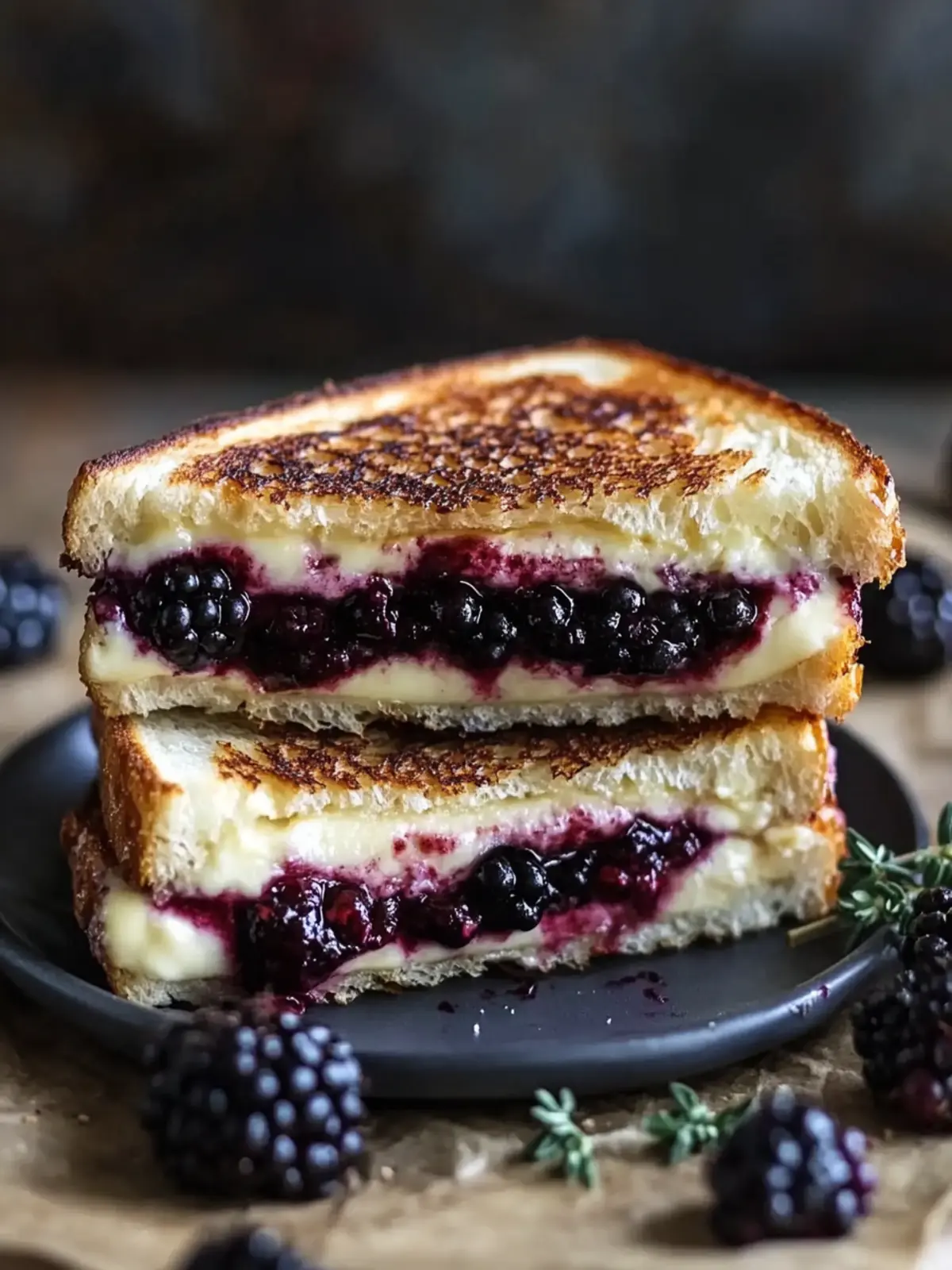Balsamic Blackberry Bliss Grilled Cheese Your New Favorite Treat 5 Balsamic Blackberry Bliss Grilled Cheese