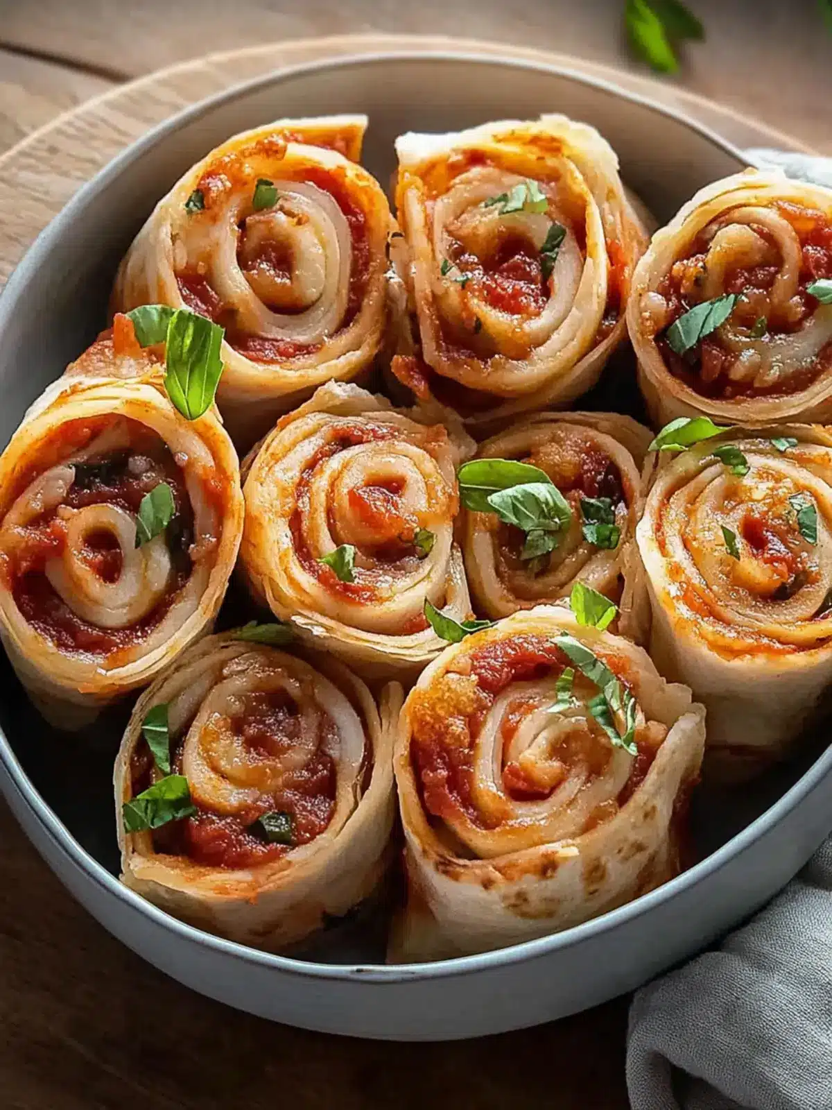 Tortilla Pizza Rolls: Quick, Cheesy Snack You’ll Love 5 Tortilla Pizza Rolls