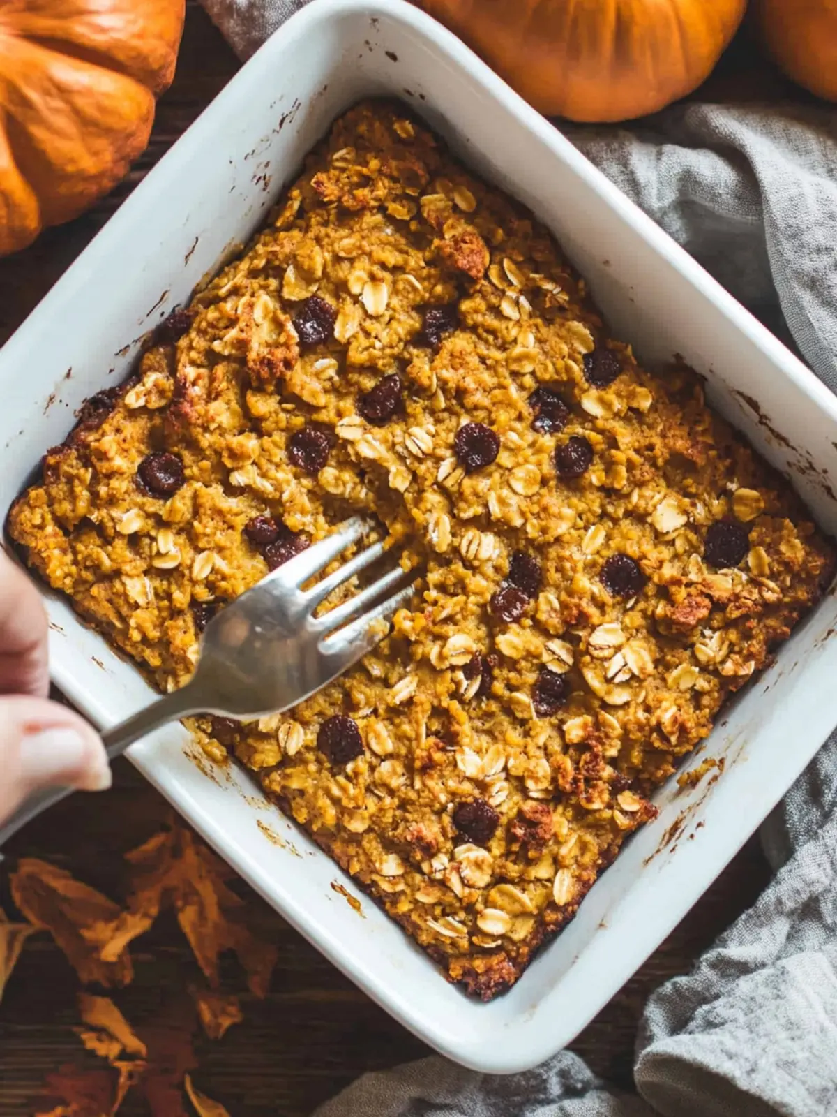 Delicious Pumpkin Baked Oatmeal for Cozy Mornings 3 Pumpkin Baked Oatmeal