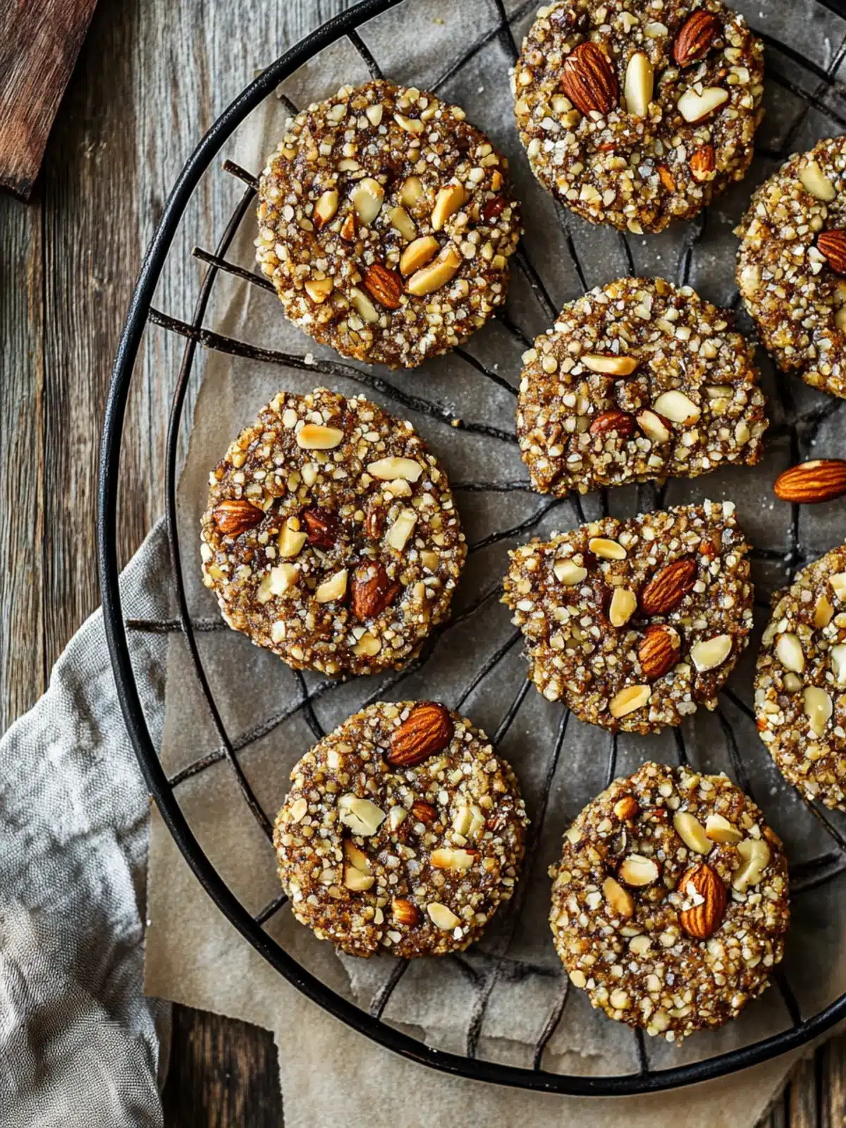 Delicious Crunchy Nut & Seed Rounds for Guilt-Free Snacking 4 Crunchy Nut & Seed Rounds