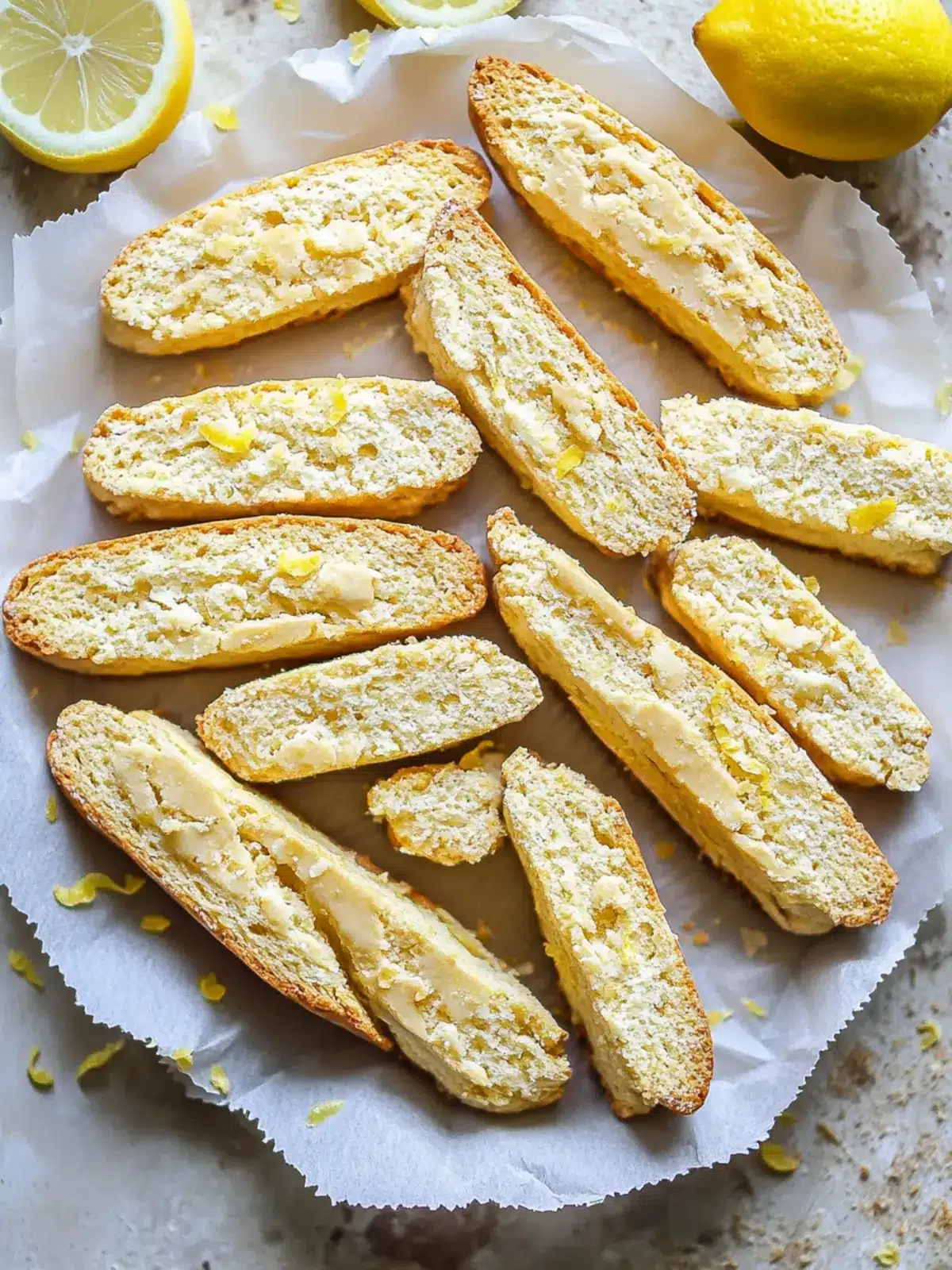 Delicious Lemon Biscotti to Brighten Your Snack Time 3 Lemon Biscotti