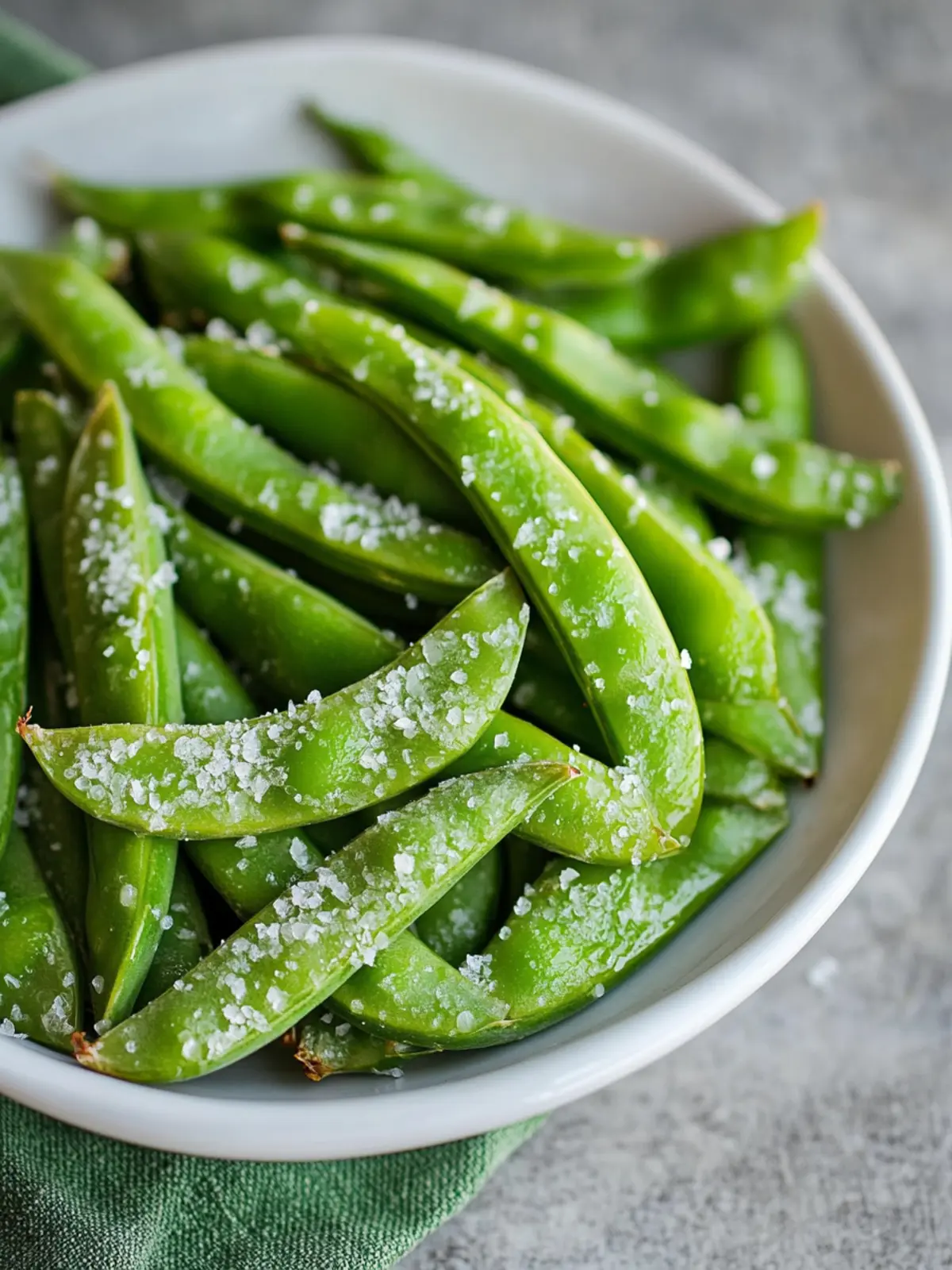 Savory Roasted Sugar Snap Peas: Quick & Healthy Crunch! 3 Roasted Sugar Snap Peas