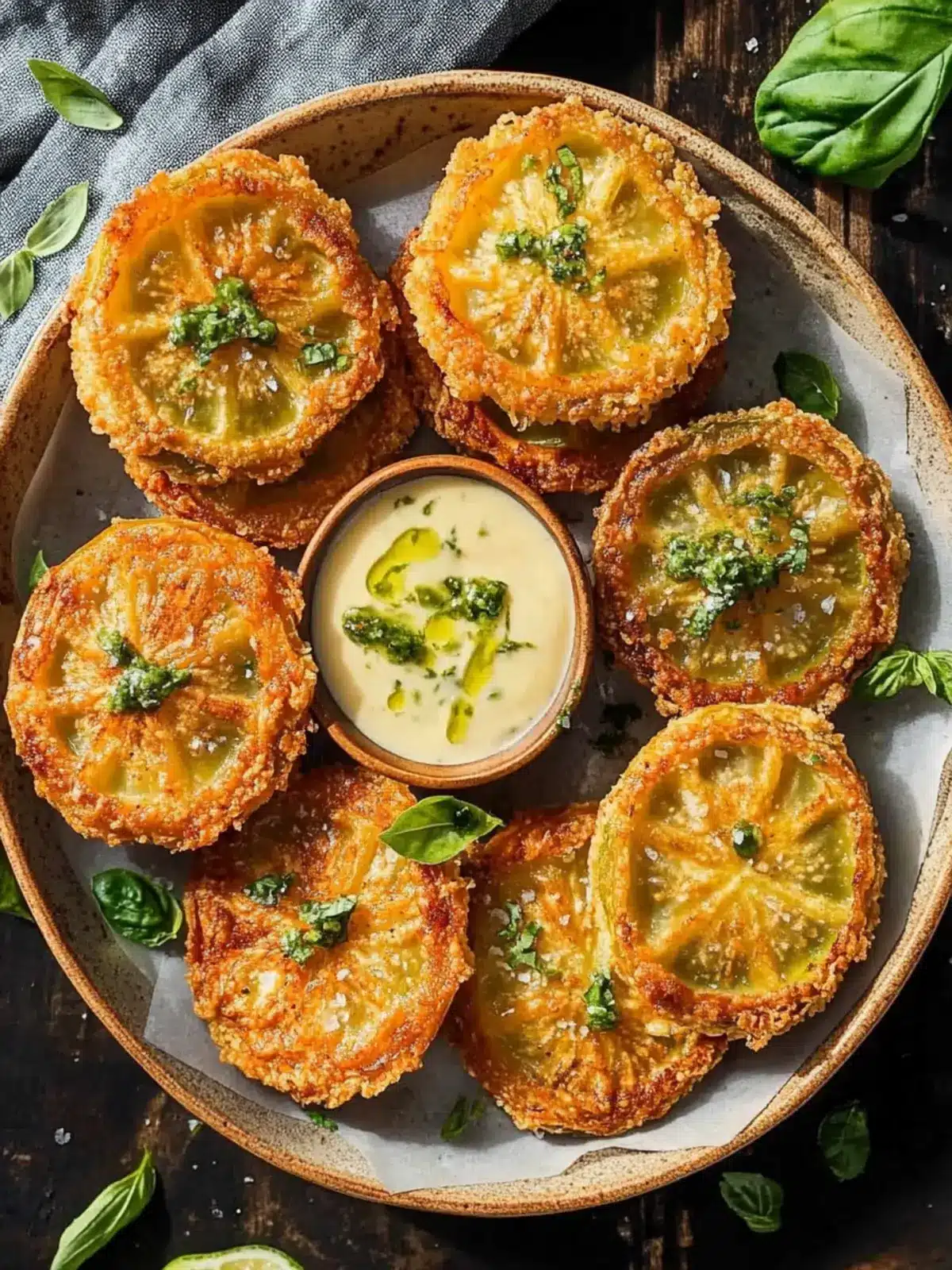 Crispy Fried Green Tomatoes: A Southern Delight Awaits 2 Crispy Fried Green Tomatoes