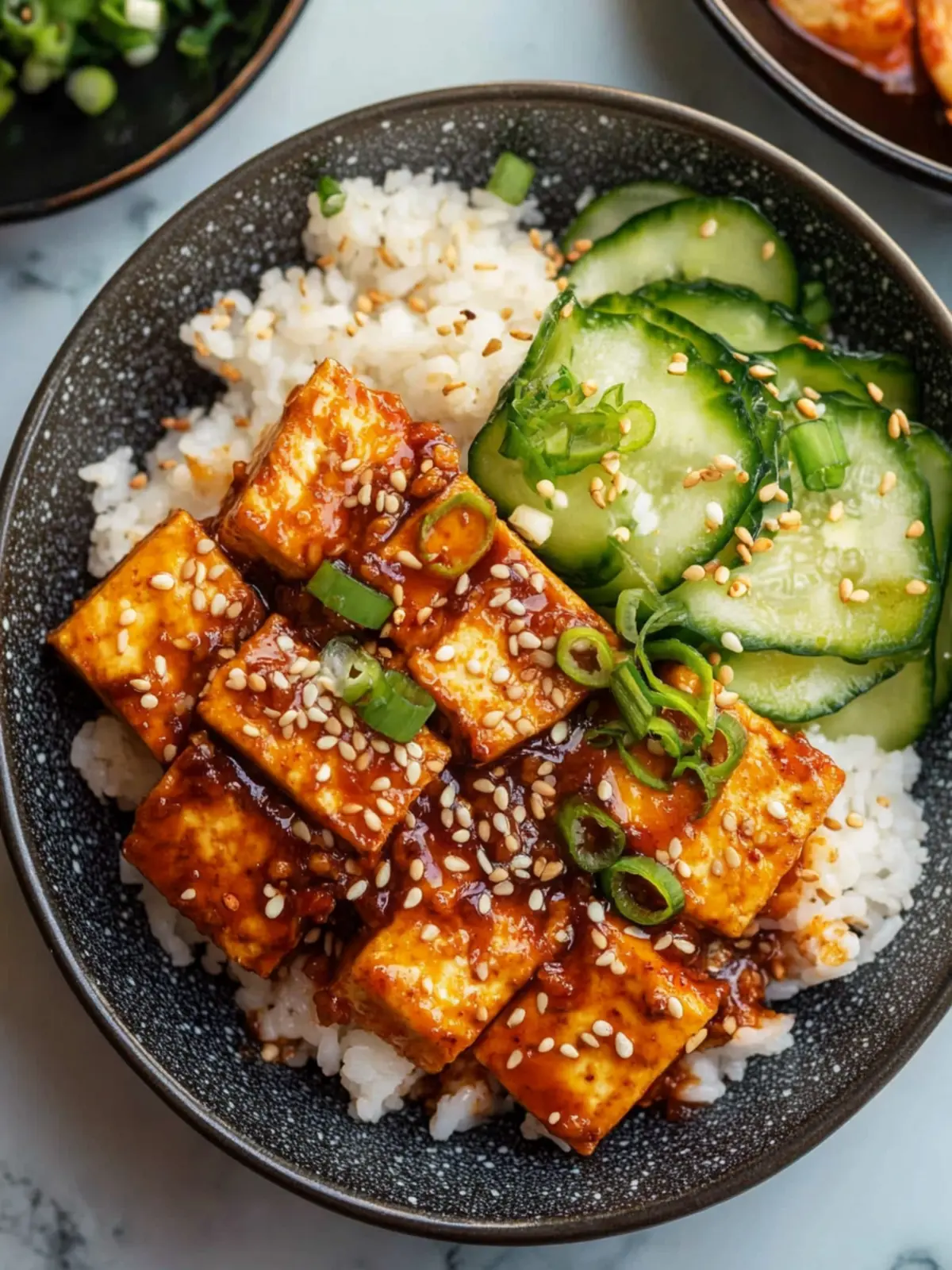 Savory Tofu Bulgogi: Your Crispy Vegan BBQ Delight 2 Tofu Bulgogi