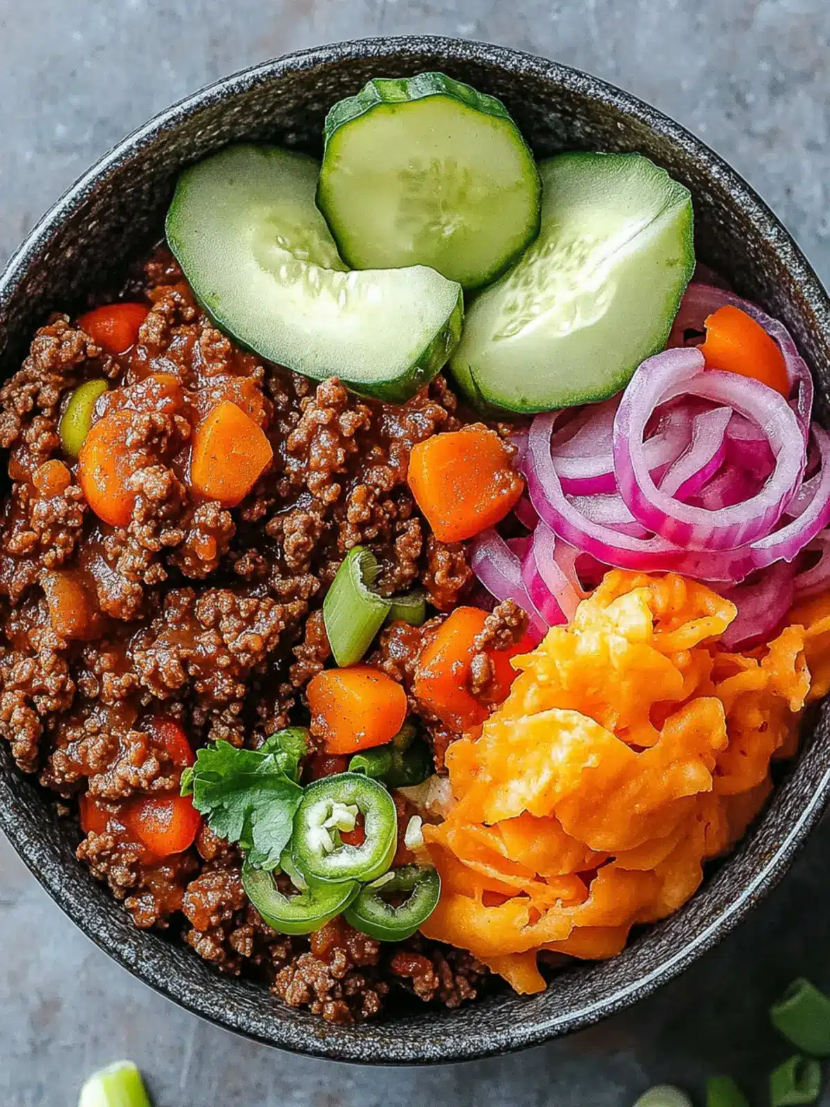 Savory Sloppy Joe Bowls: A Cozy Homemade Delight 4 Sloppy Joe Bowls