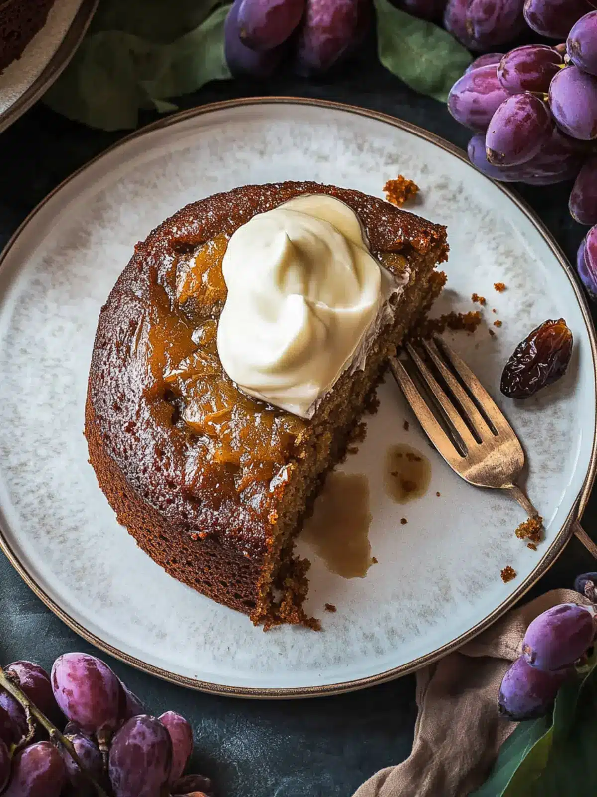 Delightful Date Cake with Irresistible Toffee Sauce 4 Date Cake