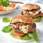 Savory Feta Burgers With Tomato Cream Sauce Delight 14 Feta Burgers With Tomato Cream Sauce