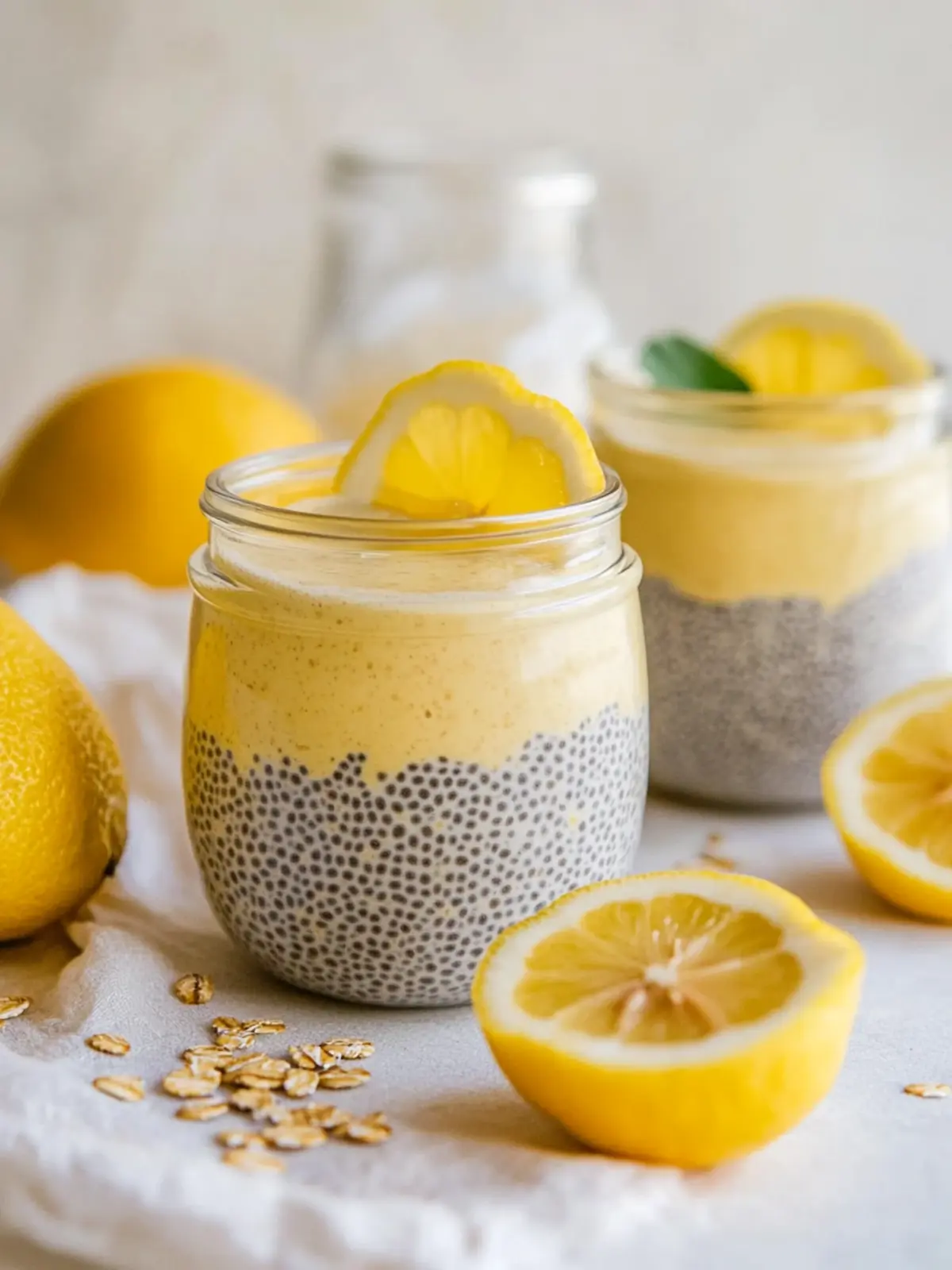 Lemon Cream Chia Pudding Recipe with Oat Milk Delight 4 Lemon Cream Chia Pudding Recipe with Oat Milk