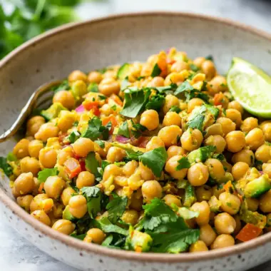 Zesty Curried Chickpea Salad to Brighten Your Day 9 Curried Chickpea Salad