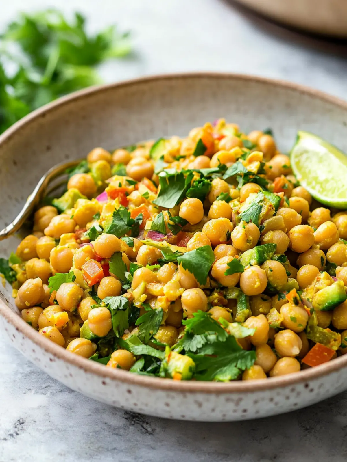 Zesty Curried Chickpea Salad to Brighten Your Day 5 Curried Chickpea Salad