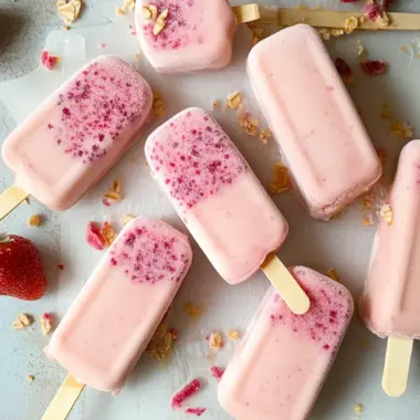 Delicious Strawberry Frozen Yogurt Bars You’ll Love Making 9 Strawberry Frozen Yogurt Bars