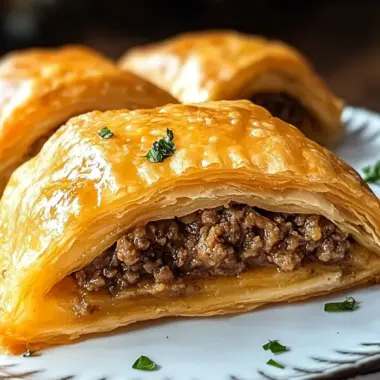 Crispy Fried Thin Dough with Ground Beef Filling Bliss 9 Crispy Fried Thin Dough with Ground Beef Filling