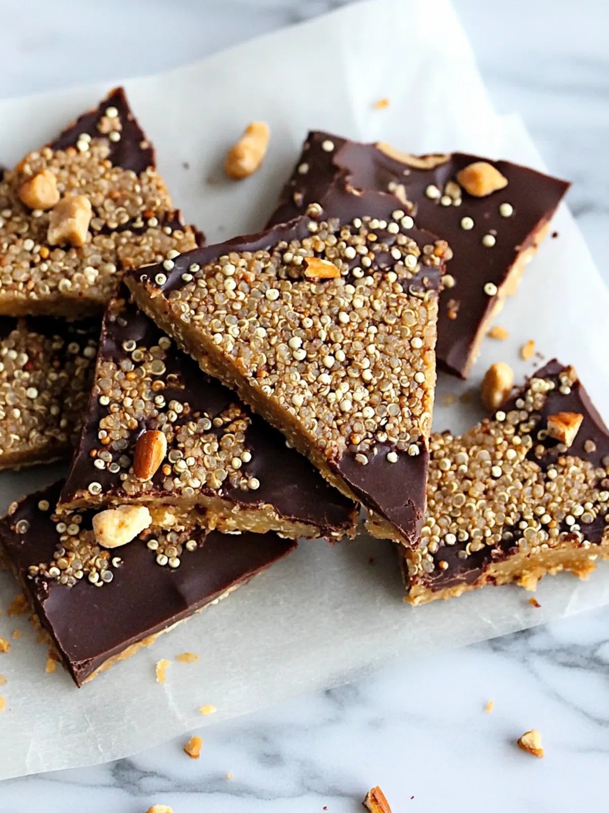 Delicious Peanut Butter Quinoa Bark for Guilt-Free Snacking 3 Peanut Butter Quinoa Bark