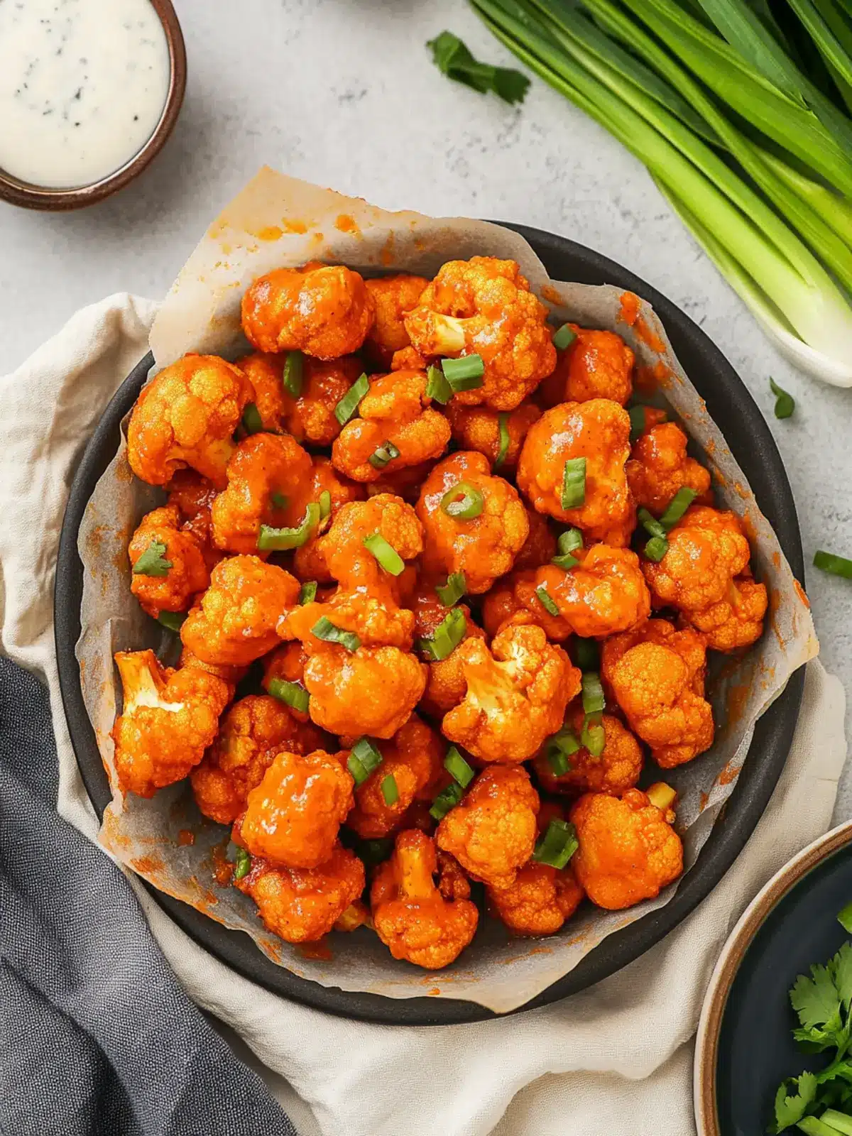 Crispy Buffalo Cauliflower Bites That Will Wow Your Taste Buds 2 Crispy Buffalo Cauliflower Bites