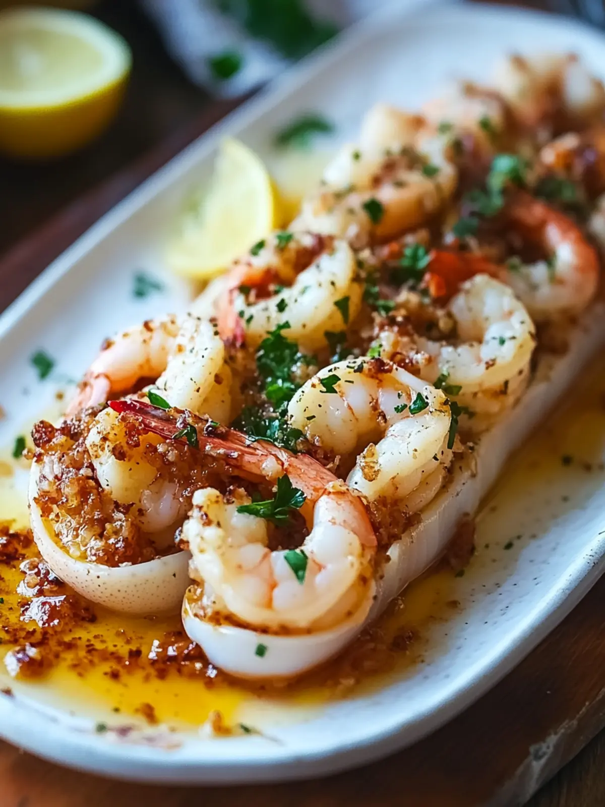 Delicious Shrimp Stuffed Squid Perfect for Your Next Dinner Party 4 Shrimp Stuffed Squid