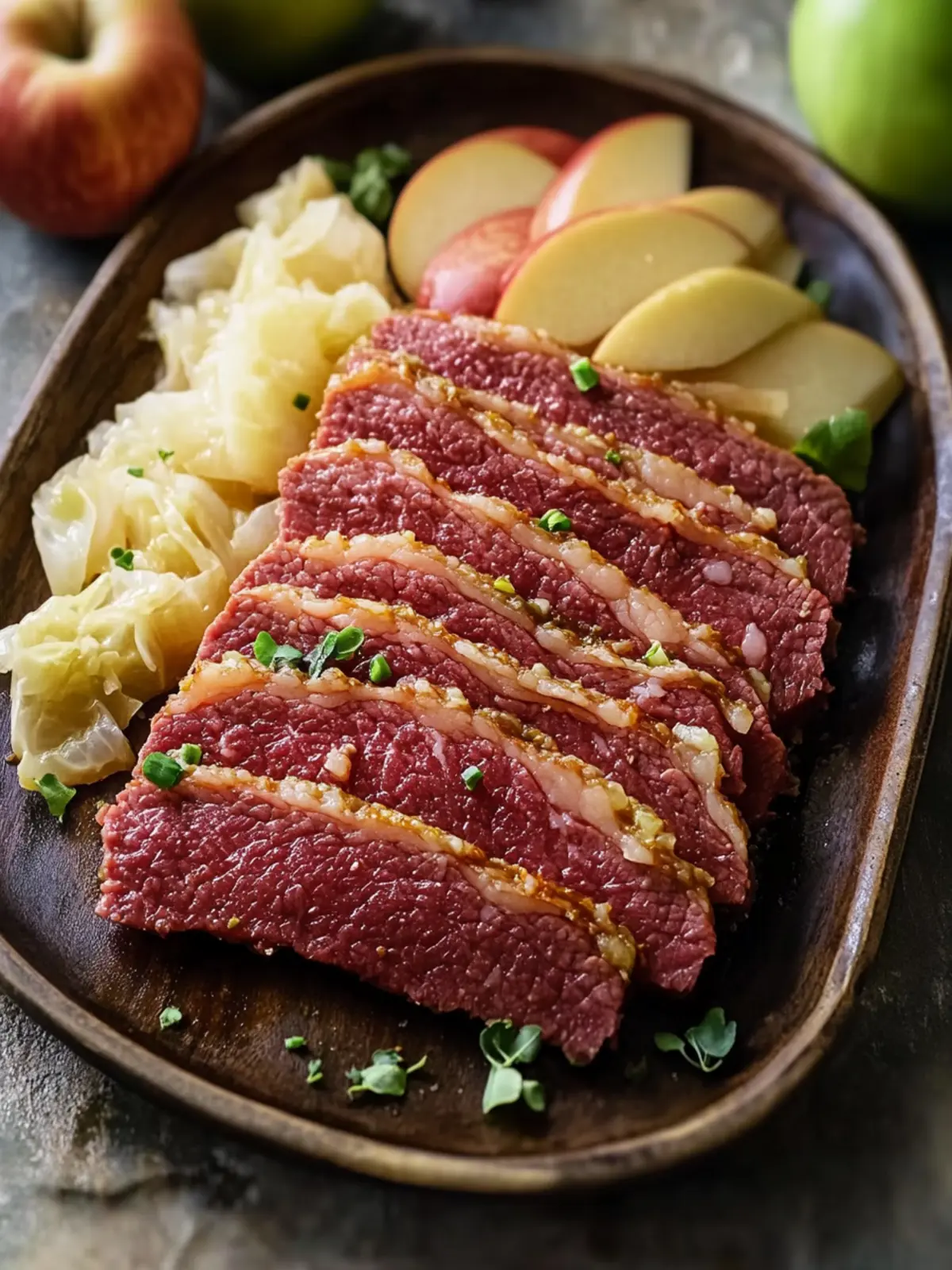 Savory Corned Beef and Cabbage with Apple Juice Overnight Magic 3 Corned Beef and Cabbage with Apple Juice