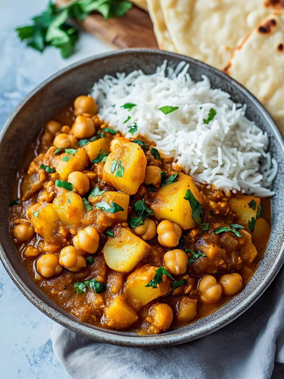 Delicious Chickpea and Potato Curry for Cozy Nights at Home 3 Chickpea and Potato Curry