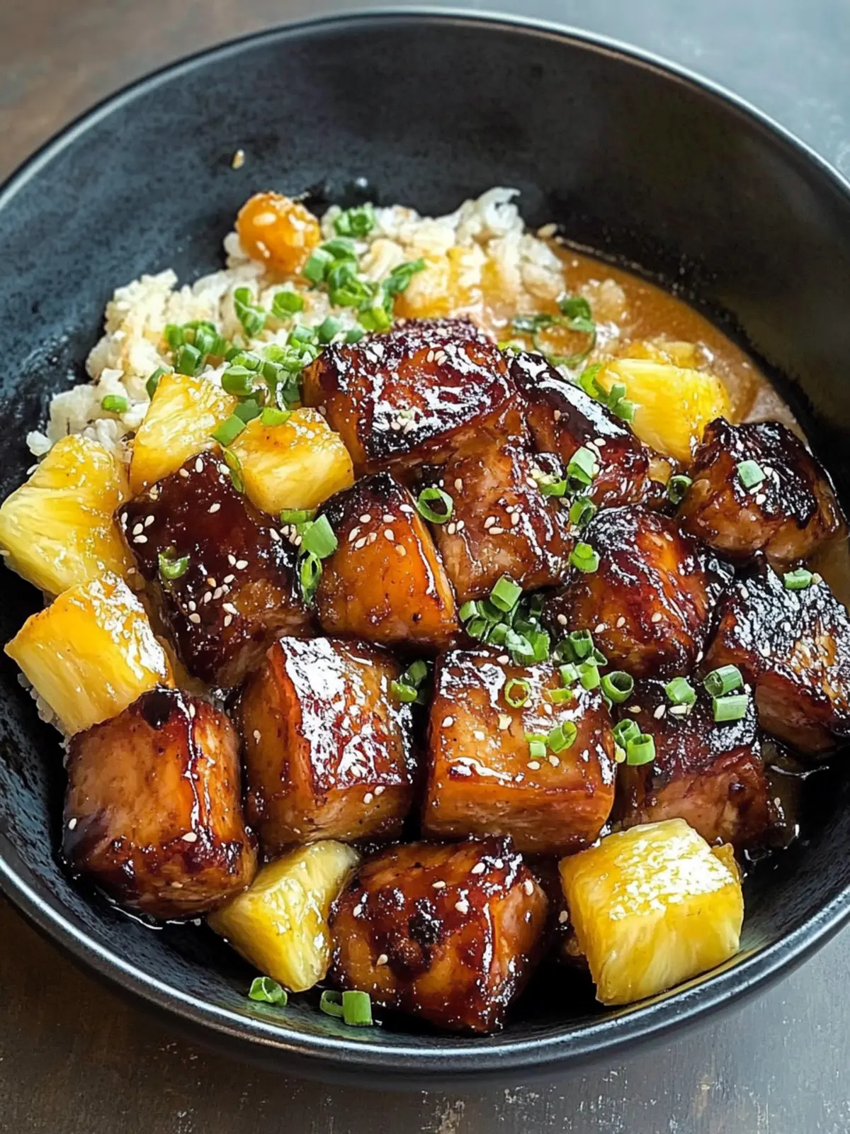 Pineapple-Glazed Pork Belly: Easy Sweet-Savory Delight 4 Pineapple-Glazed Pork Belly