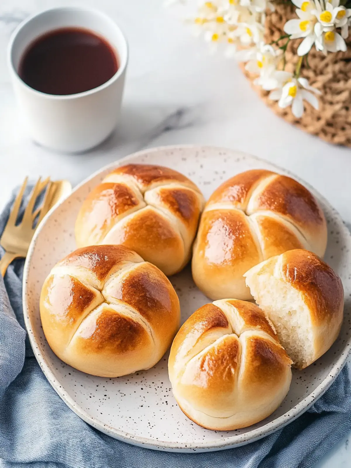 Deliciously Soft Red Bean Milk Buns for Homemade Happiness 5 Red Bean Milk Buns