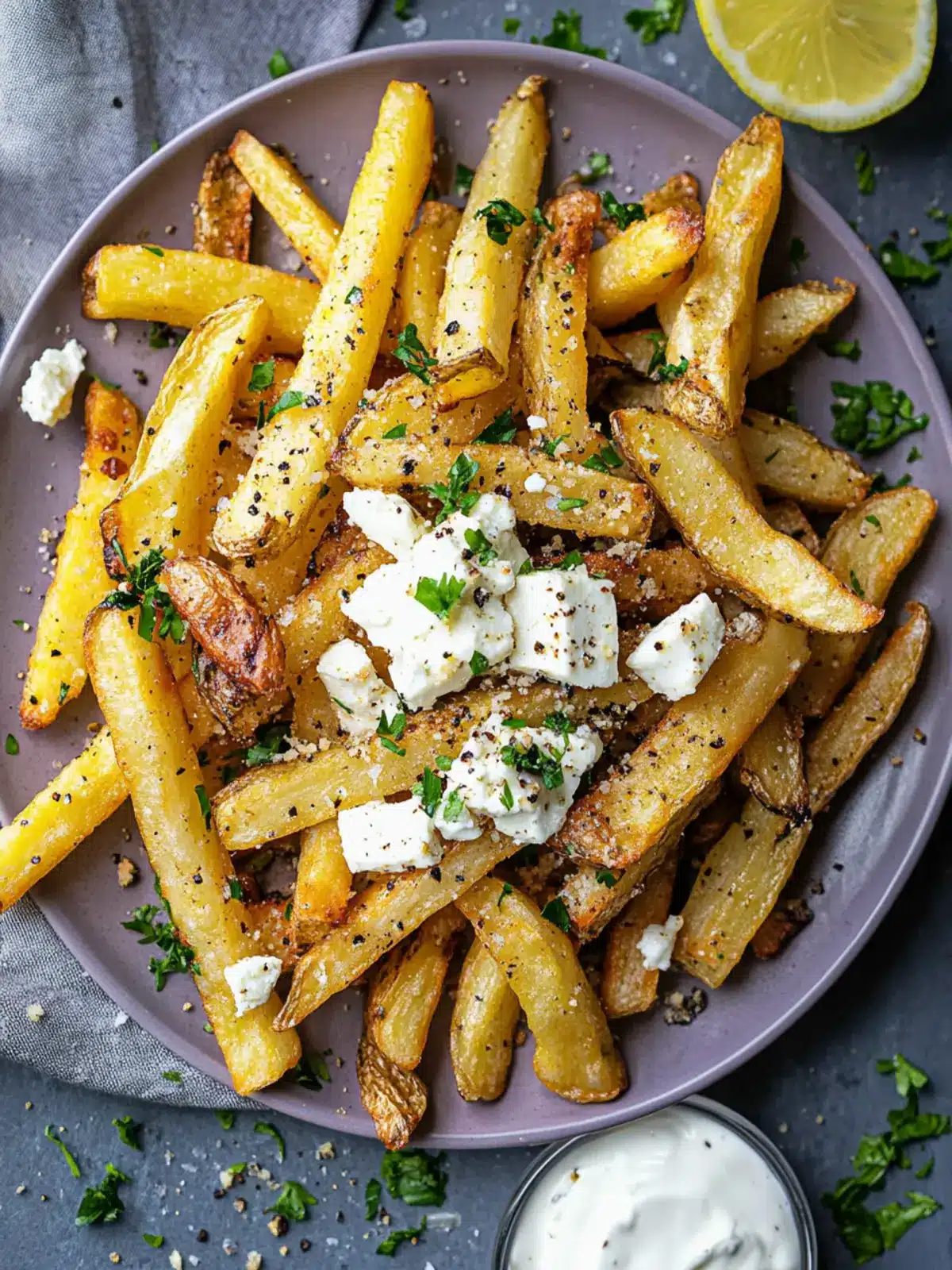 Savor the Flavor: Easy Homemade Greek Fries Recipe 5 Homemade Greek Fries