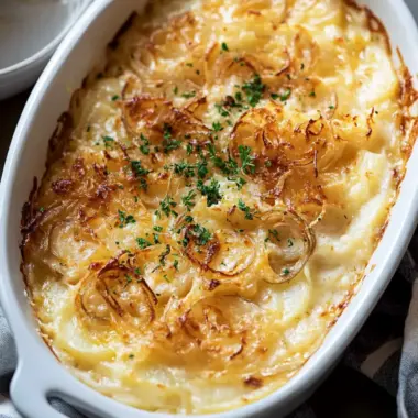Mouthwatering French Onion Funeral Potatoes for Comfort Food Bliss 10 French Onion Funeral Potatoes