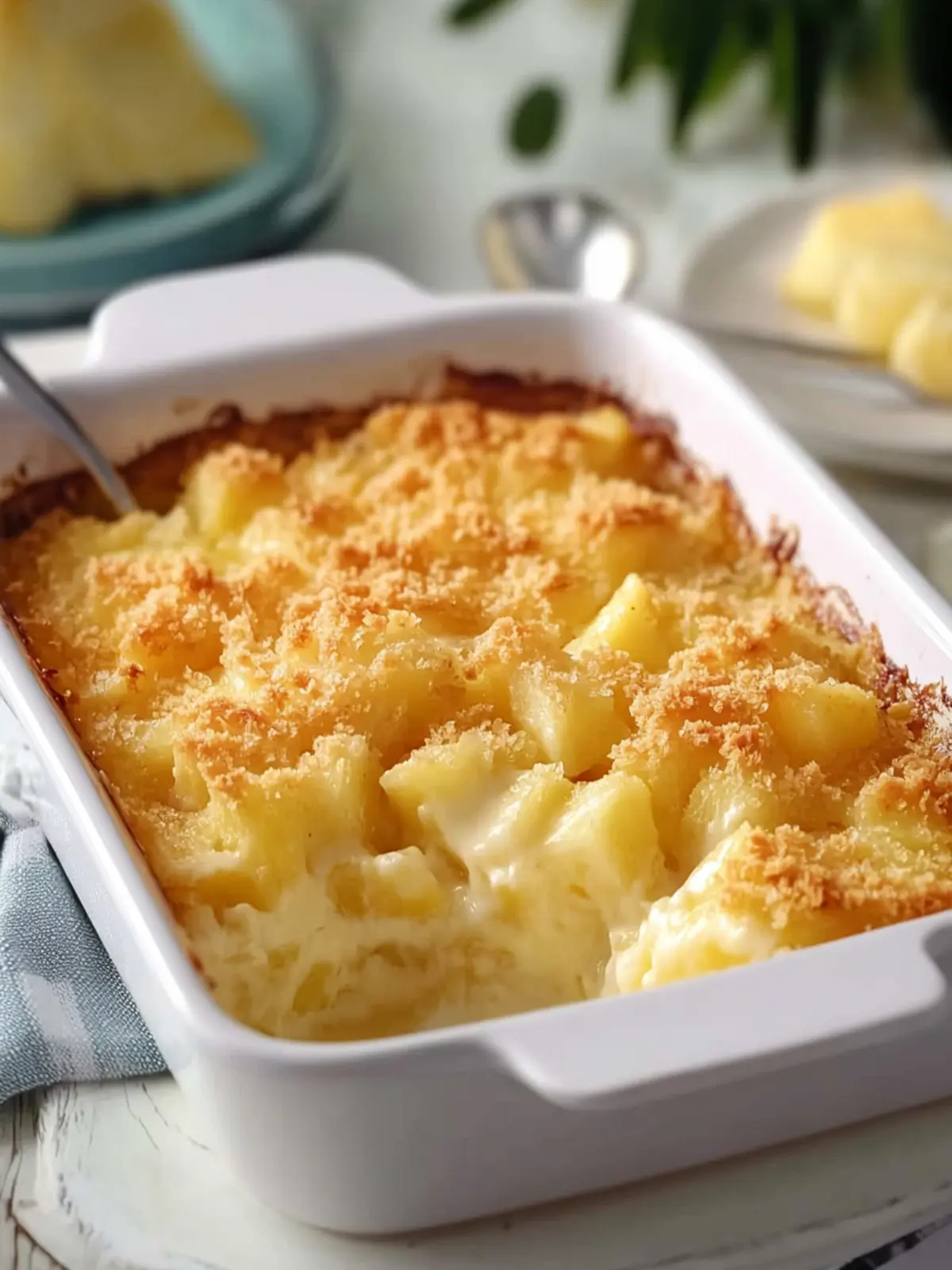 Tasty Pineapple and Cheese Casserole for Cozy Family Nights 2 Pineapple and Cheese Casserole