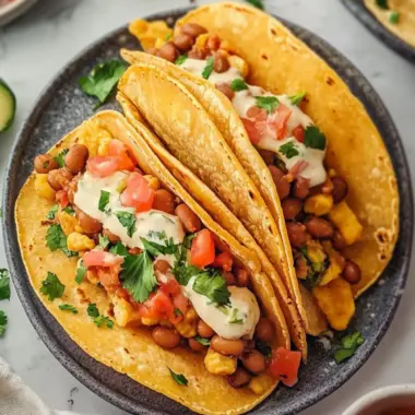 Crispy Pinto Bean Tacos That Will Change Taco Night Forever 9 Crispy Pinto Bean Tacos