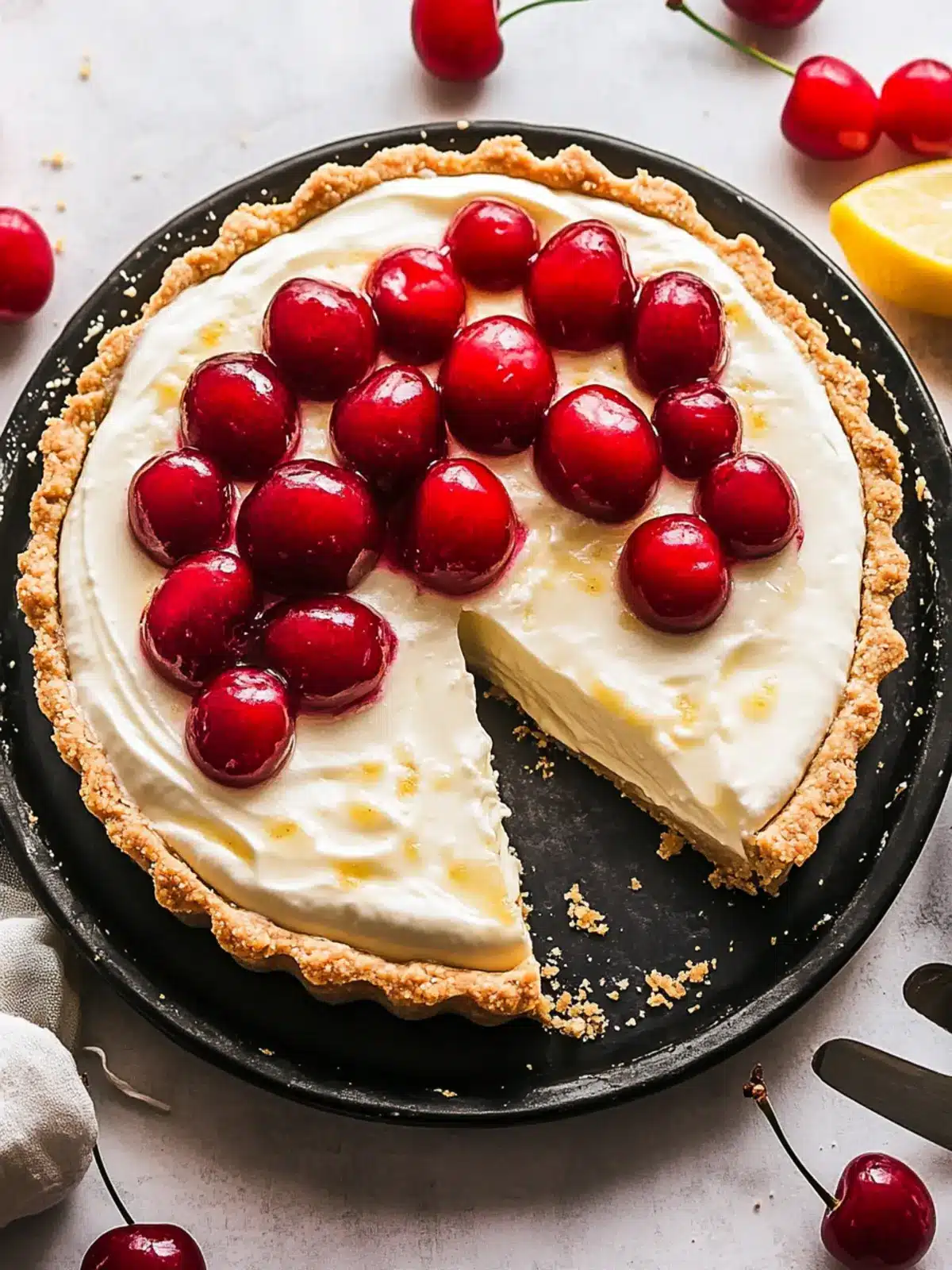 Delightful Mascarpone Cherry Tart Perfect for Any Occasion 4 Mascarpone Cherry Tart