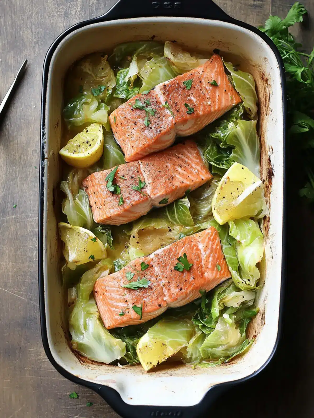 Savory Salmon and Cabbage Bake for a Cozy Dinner Night 2 Salmon and Cabbage Bake