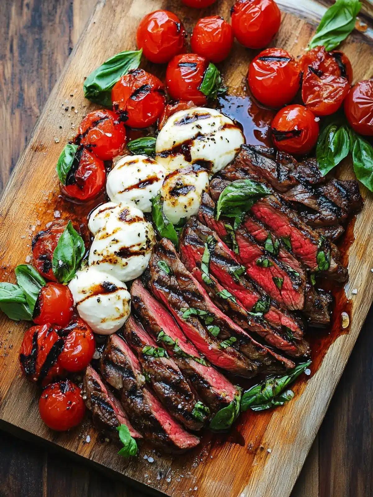 Balsamic Grilled Flank Steak Caprese: A Flavorful Twist 3 Balsamic Grilled Flank Steak Caprese