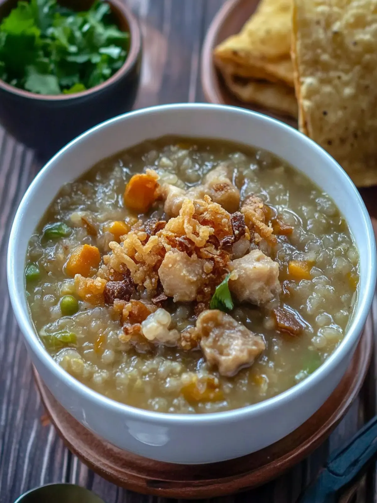 Ginisang Munggo at Chicharon: Comfort Food with a Crunch! 4 Ginisang Munggo at Chicharon