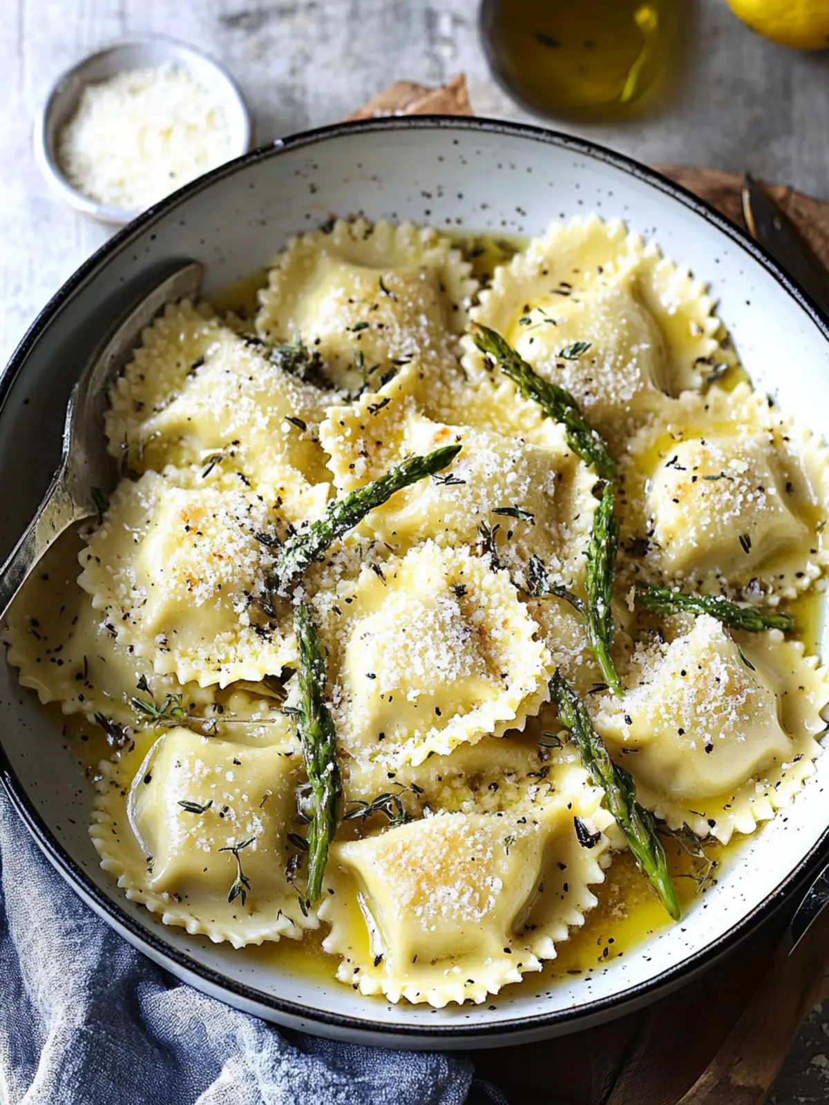 Ravioli in Lemon Parmesan Butter: A Fresh Flavor Boost 5 Ravioli in Lemon Parmesan Butter