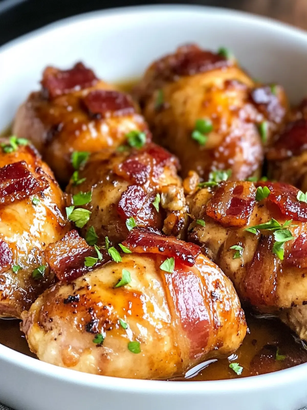 Irresistible Slow Cooker Bacon Brown Sugar Garlic Chicken Delight 3 Slow Cooker Bacon Brown Sugar Garlic Chicken