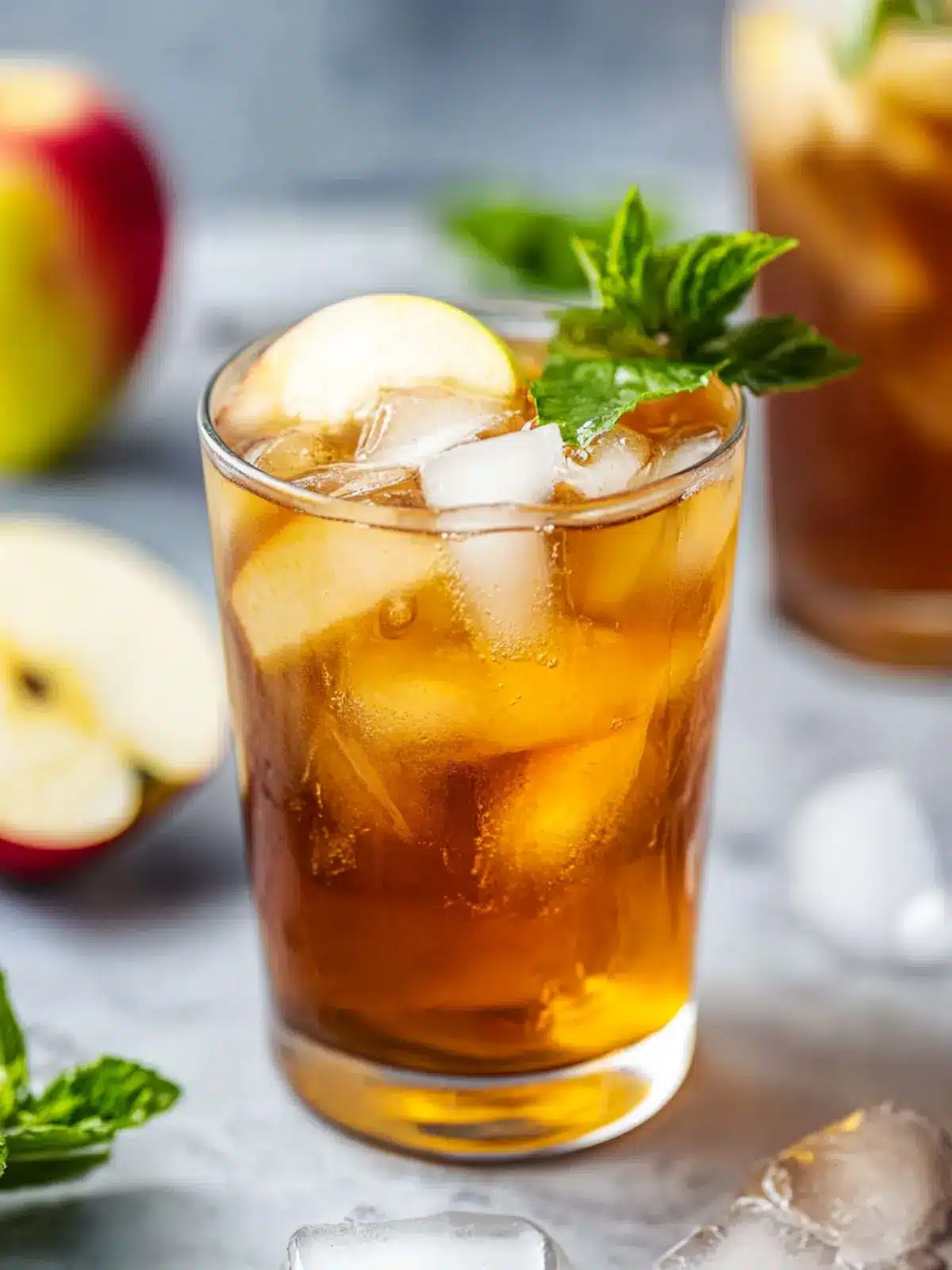 Refresh with Homemade Apple Iced Tea for a Perfect Sip 3 Apple Iced Tea