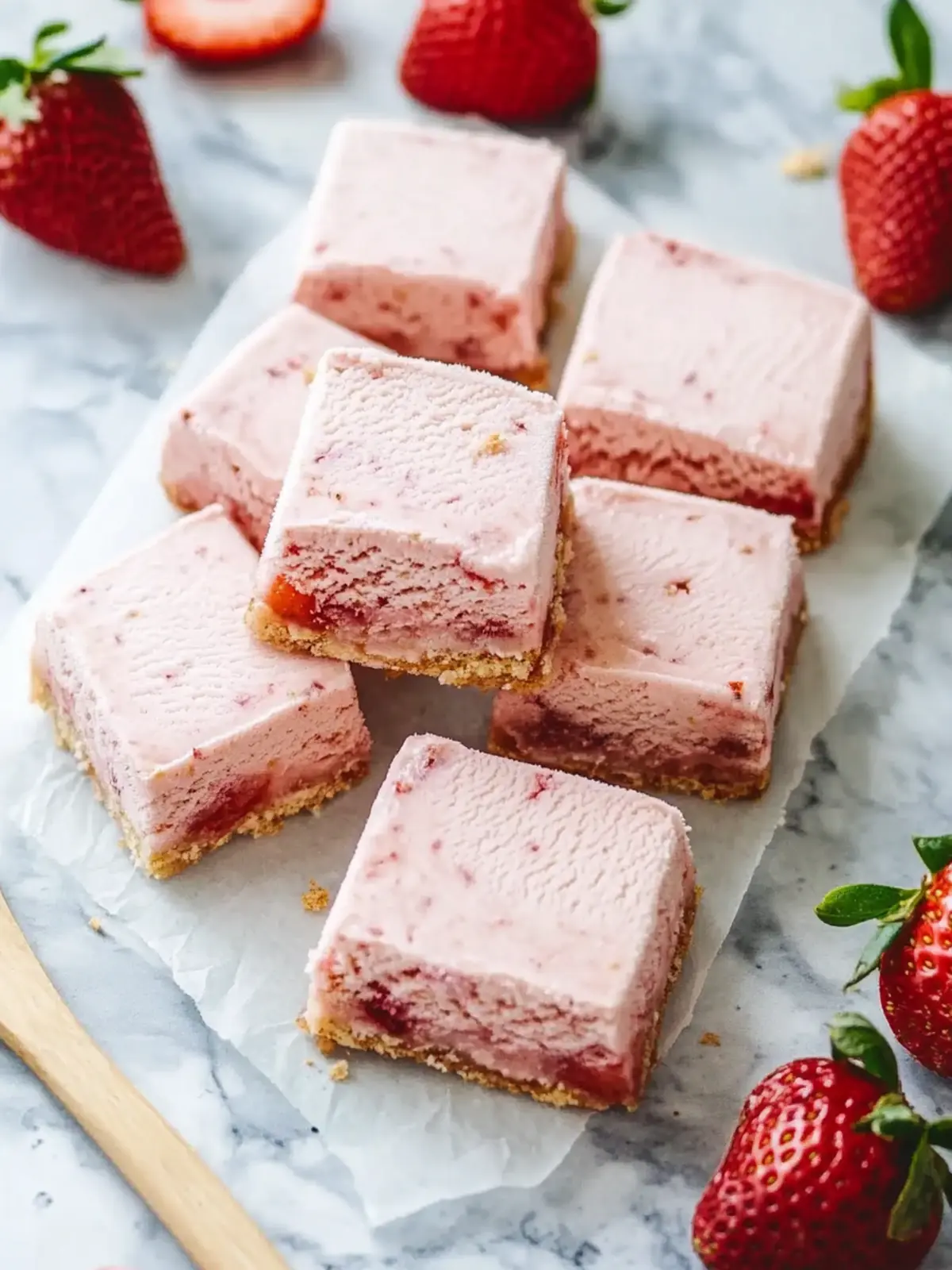 Delicious Strawberry Shortcake Ice Cream Bars You’ll Love 2 Strawberry Shortcake Ice Cream Bars