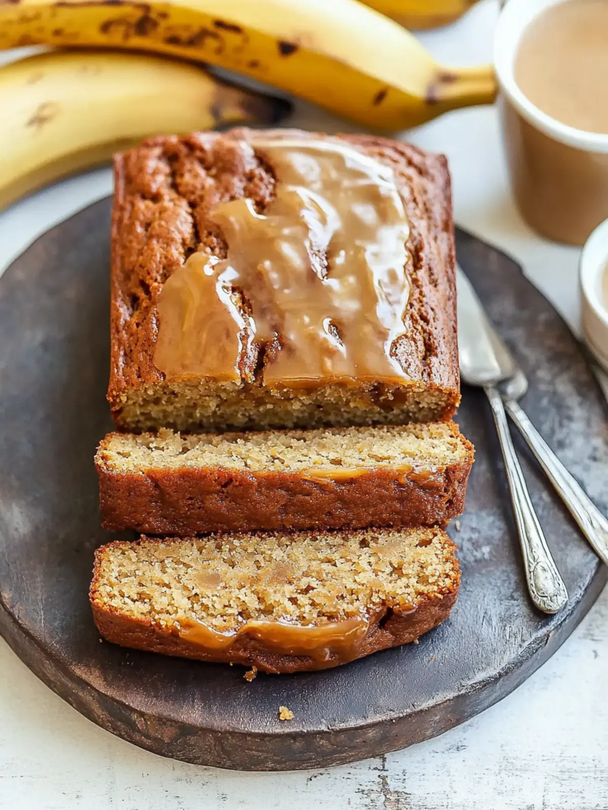 Indulge in Caramel Macchiato Banana Bread Bliss 3 Caramel Macchiato Banana Bread