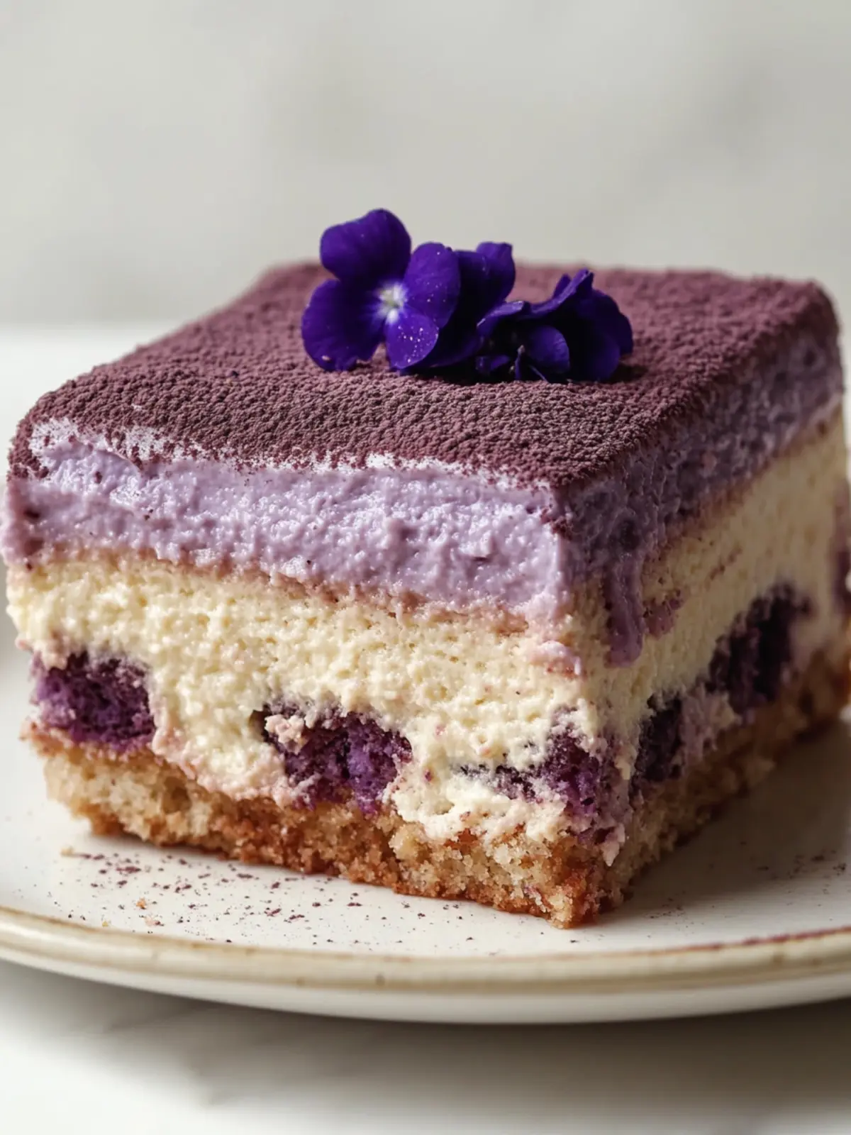 Delightful Ube Tiramisu: A Colorful Twist on a Classic Treat 3 Ube Tiramisu