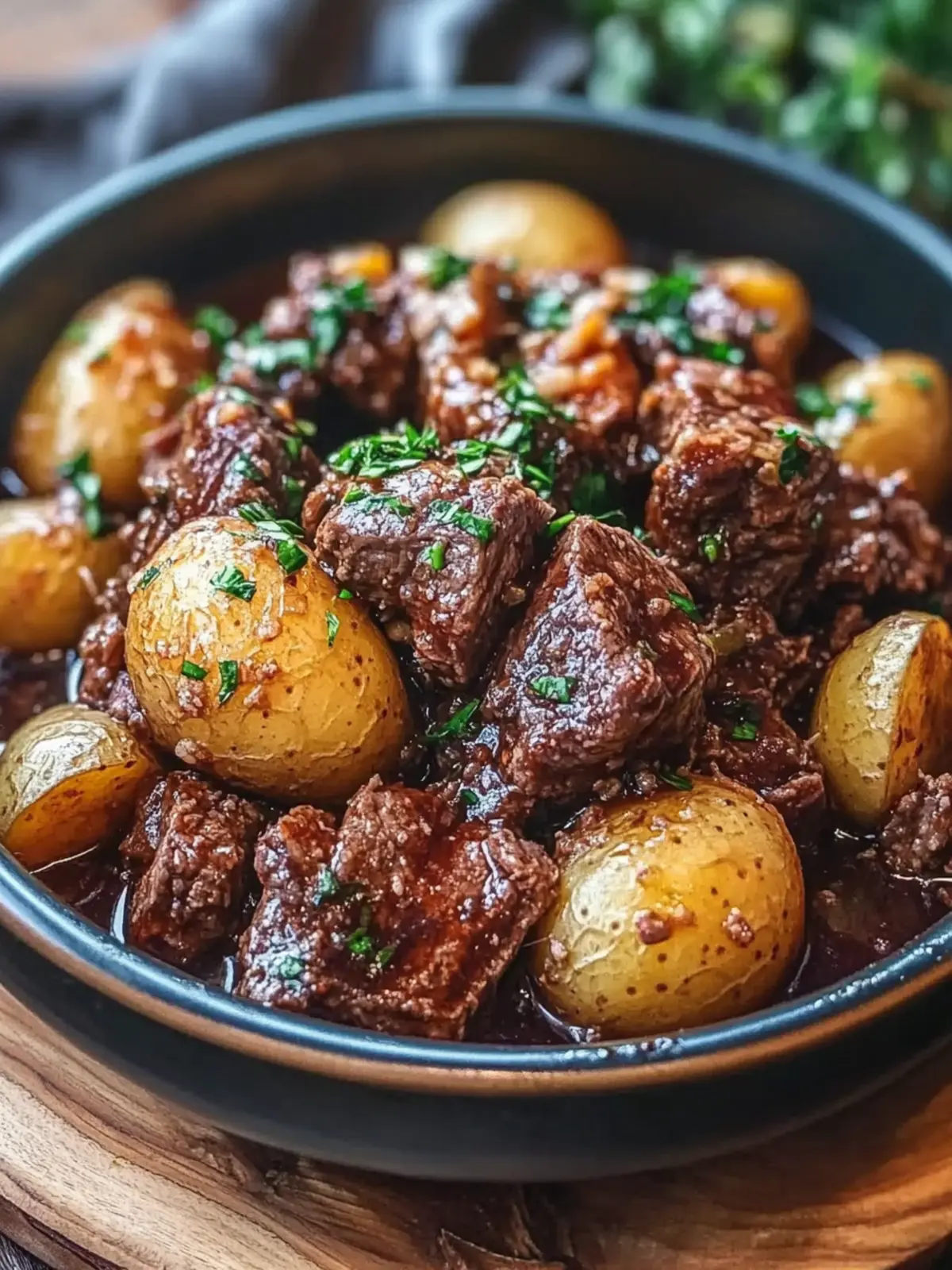 Savory Slow Cooker Garlic Butter Beef with Potatoes Delight 3 Slow Cooker Garlic Butter Beef with Potatoes