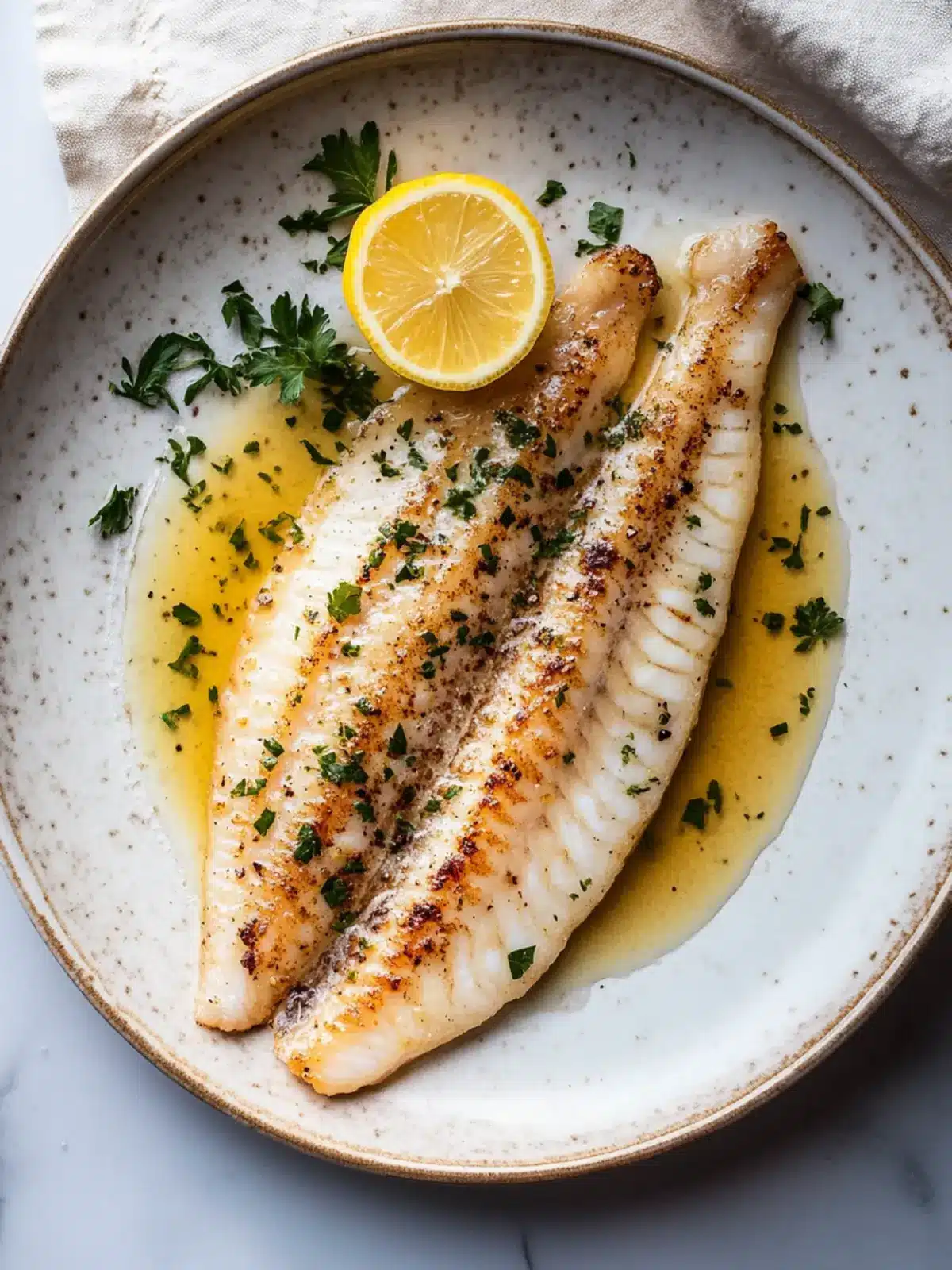 Perfect Flounder Meunière for a Quick Gourmet Dinner 4 Flounder Meunière