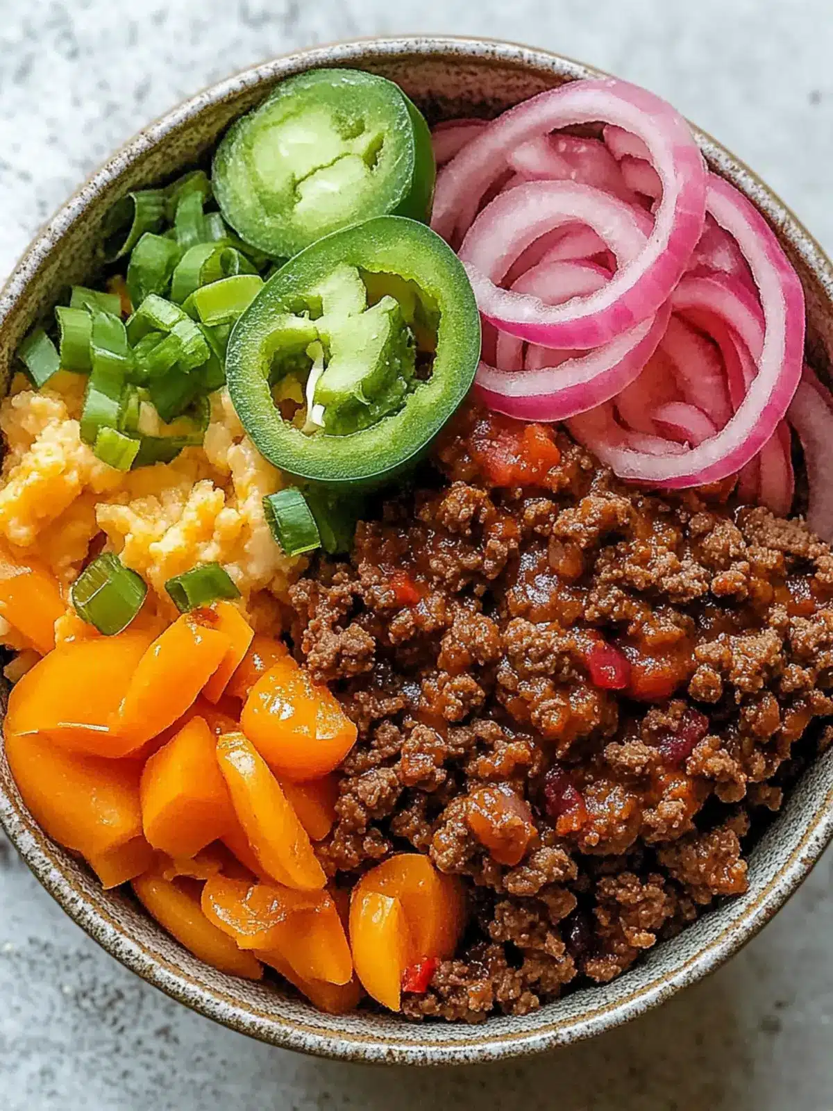 Savory Sloppy Joe Bowls: A Cozy Homemade Delight 2 Sloppy Joe Bowls