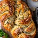 Swirled Garlic Herb and Cheese Bread for Ultimate Flavor Delight 12 Swirled Garlic Herb and Cheese Bread