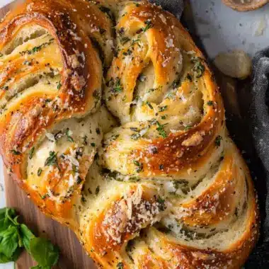 Swirled Garlic Herb and Cheese Bread for Ultimate Flavor Delight 9 Swirled Garlic Herb and Cheese Bread