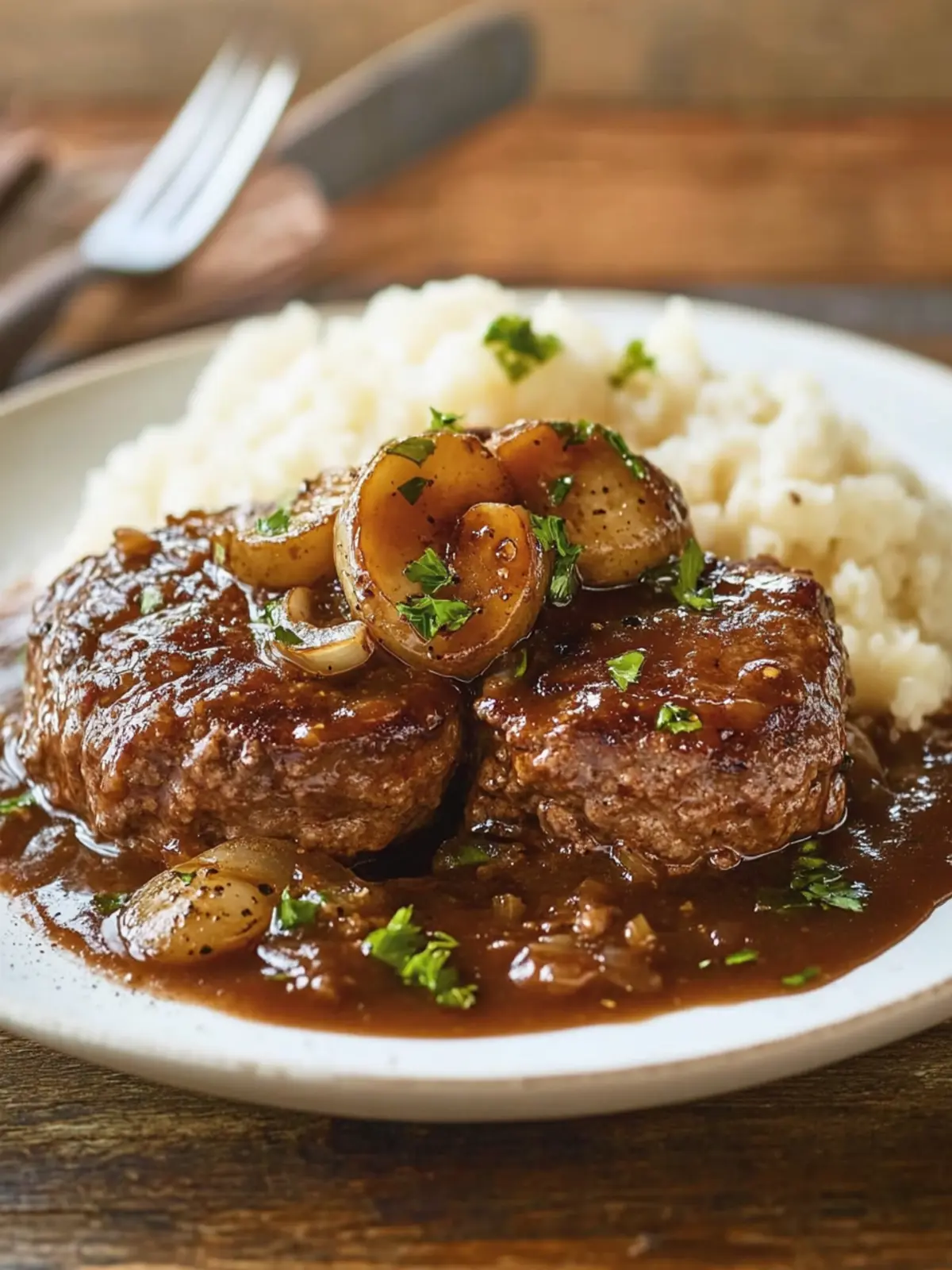 Bobby Flay’s Salisbury Steak: Comfort Food Delight at Home 5 Bobby Flay’s Salisbury Steak