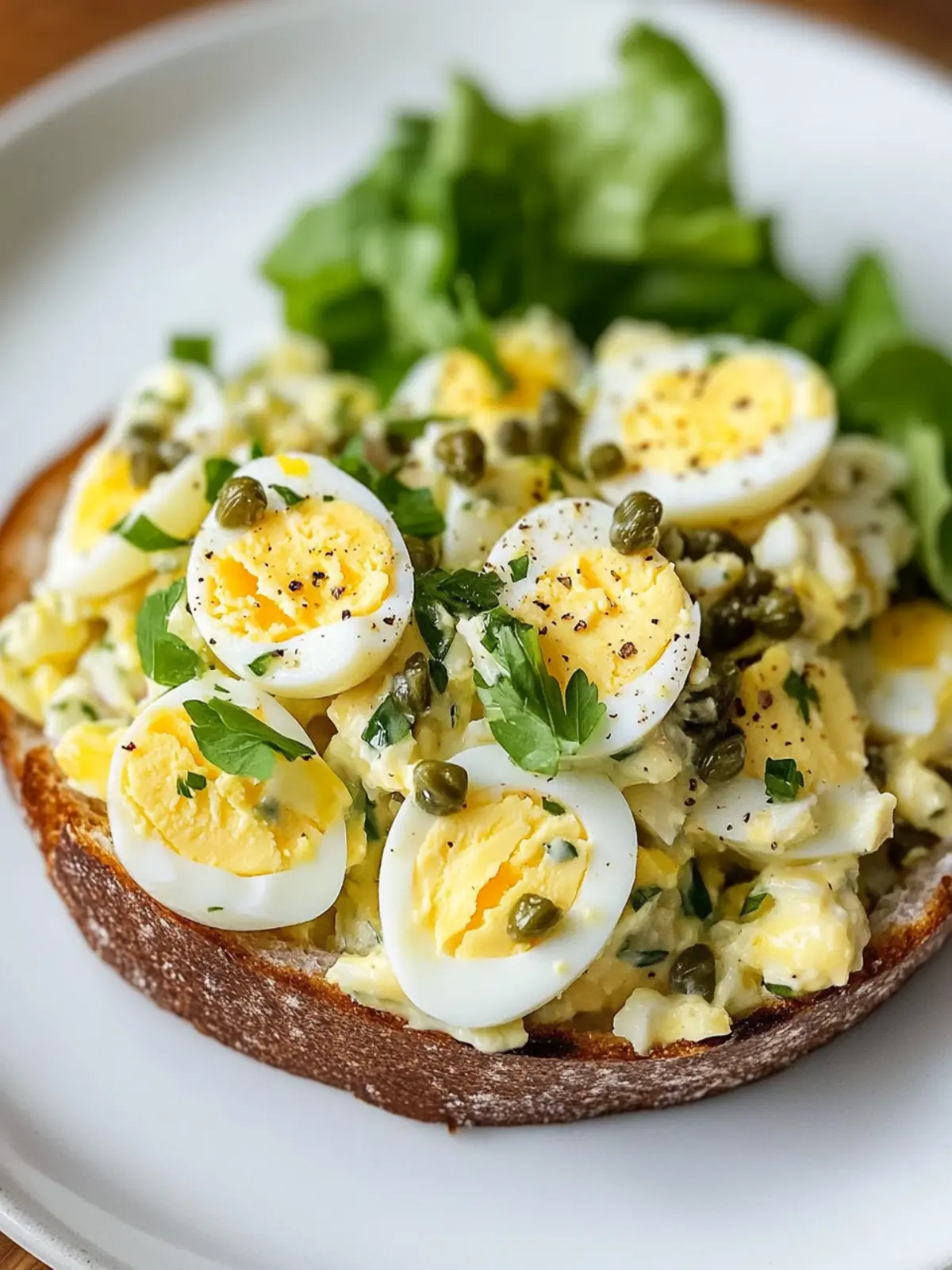 Zesty Lemon Caper Egg Salad for Fresh Flavor Lovers 3 Lemon Caper Egg Salad