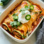 Savory Keto Zucchini Chicken Enchiladas You’ll Crave Every Time 81 Keto Zucchini Chicken Enchiladas